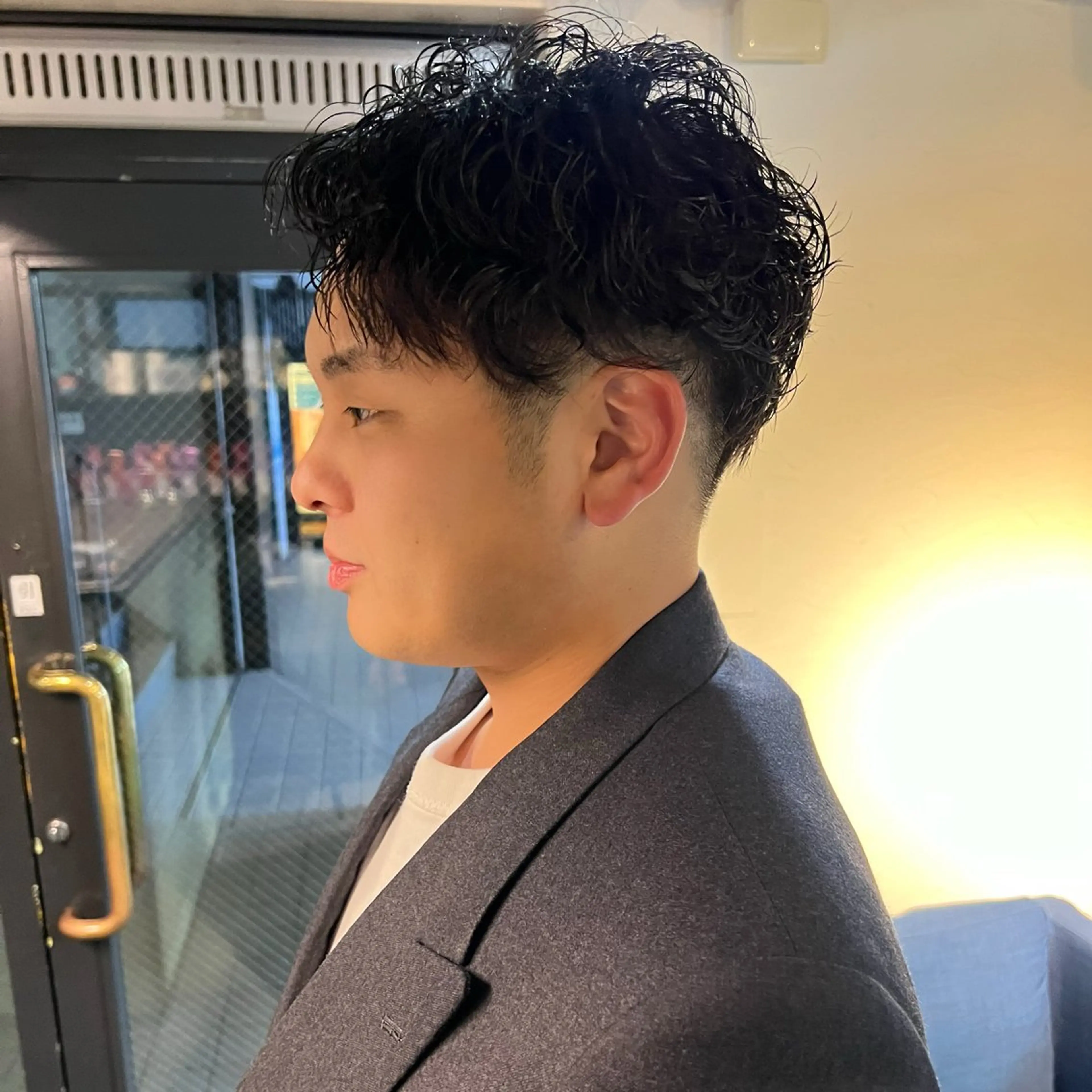 パーマ メンズ メンズパーマ 💘札幌クロスパーマ 髪質改善💘rinaのヘアスタイル