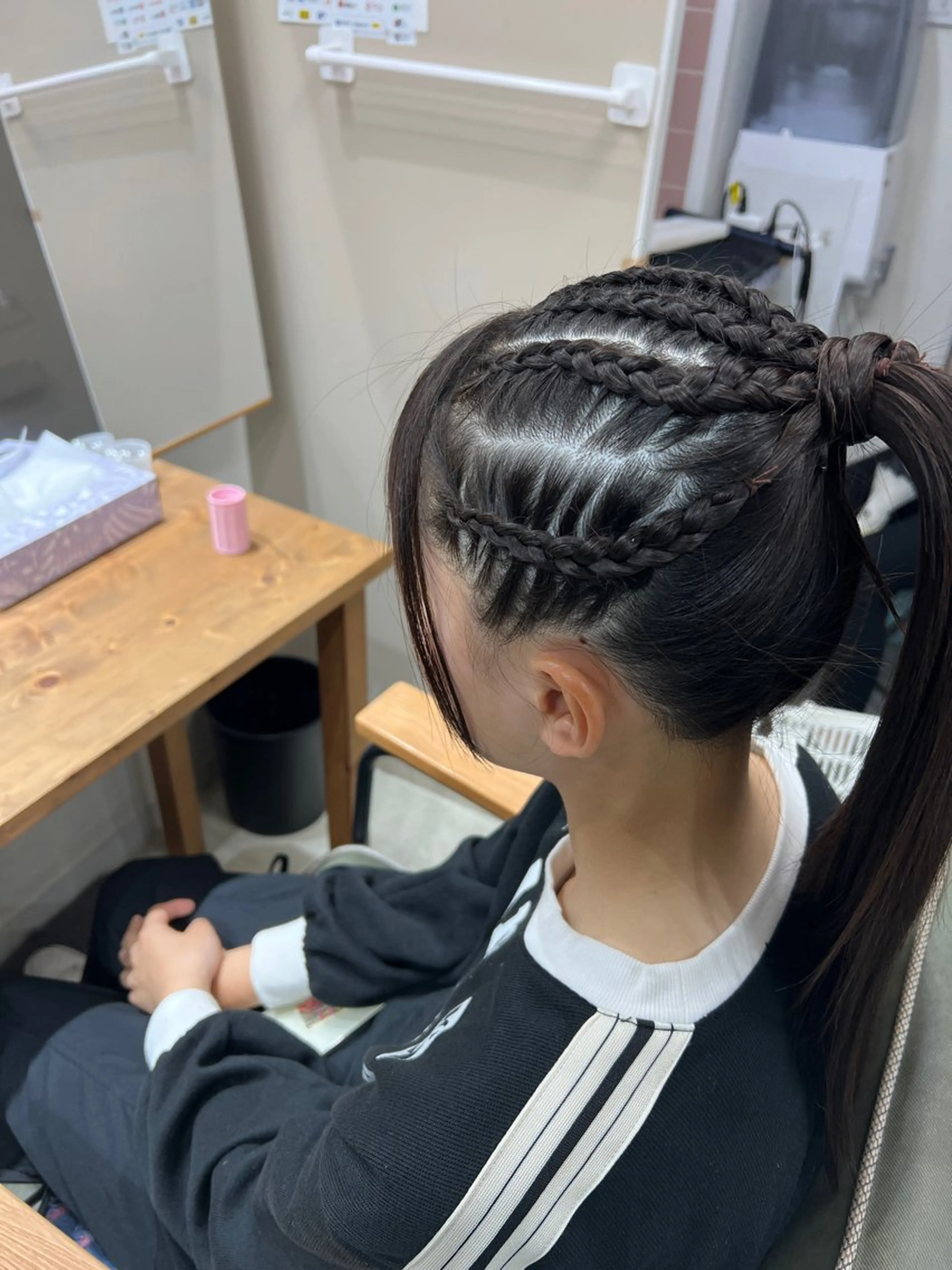 ロング ヘアアレンジ ポニーテール 山室 敬義のヘアスタイル