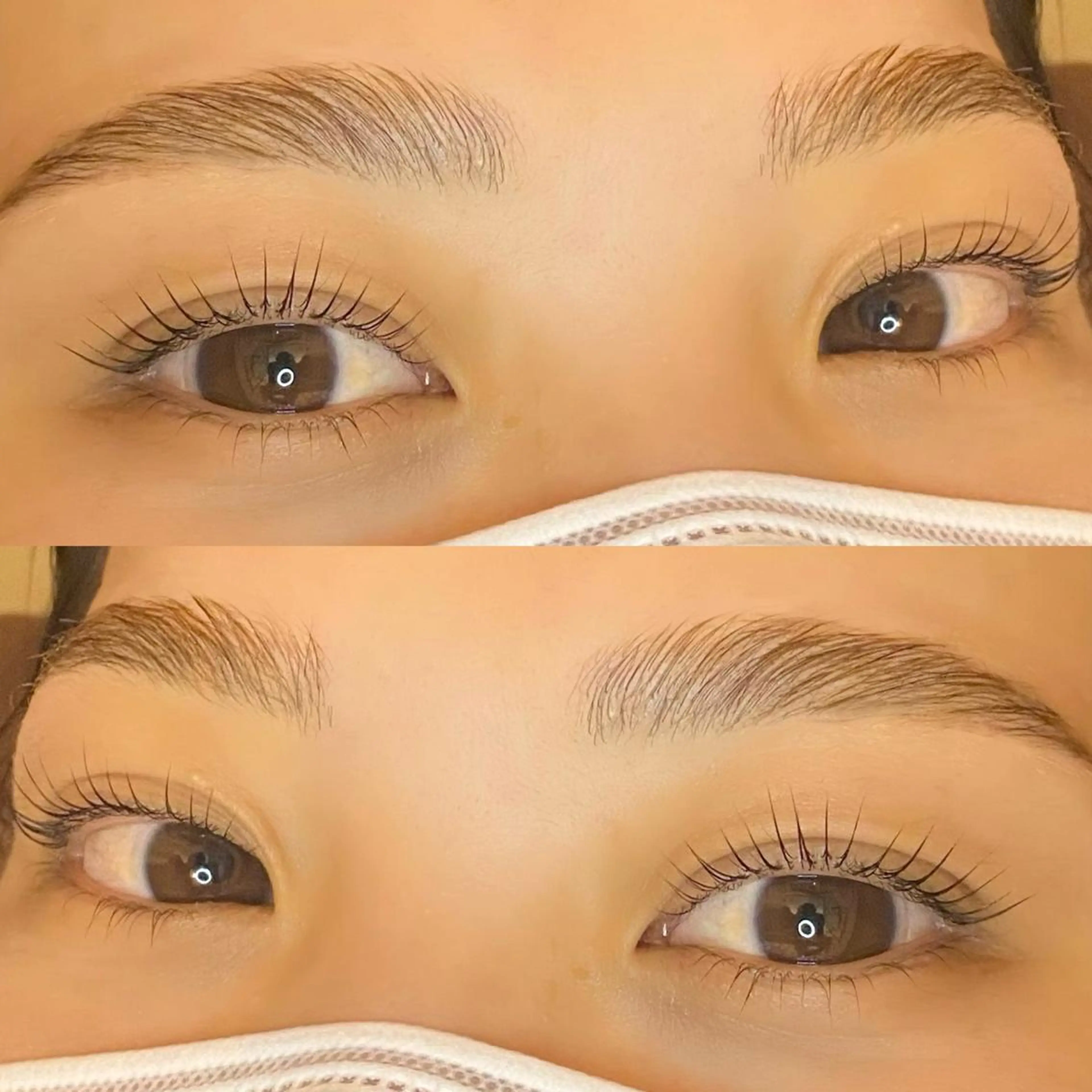 マツエク・マツパ アイブロウ ナチュラル パリジェンヌラッシュリフト Élan所属・Tomo◇ Élanのマツエク・マツパデザイン