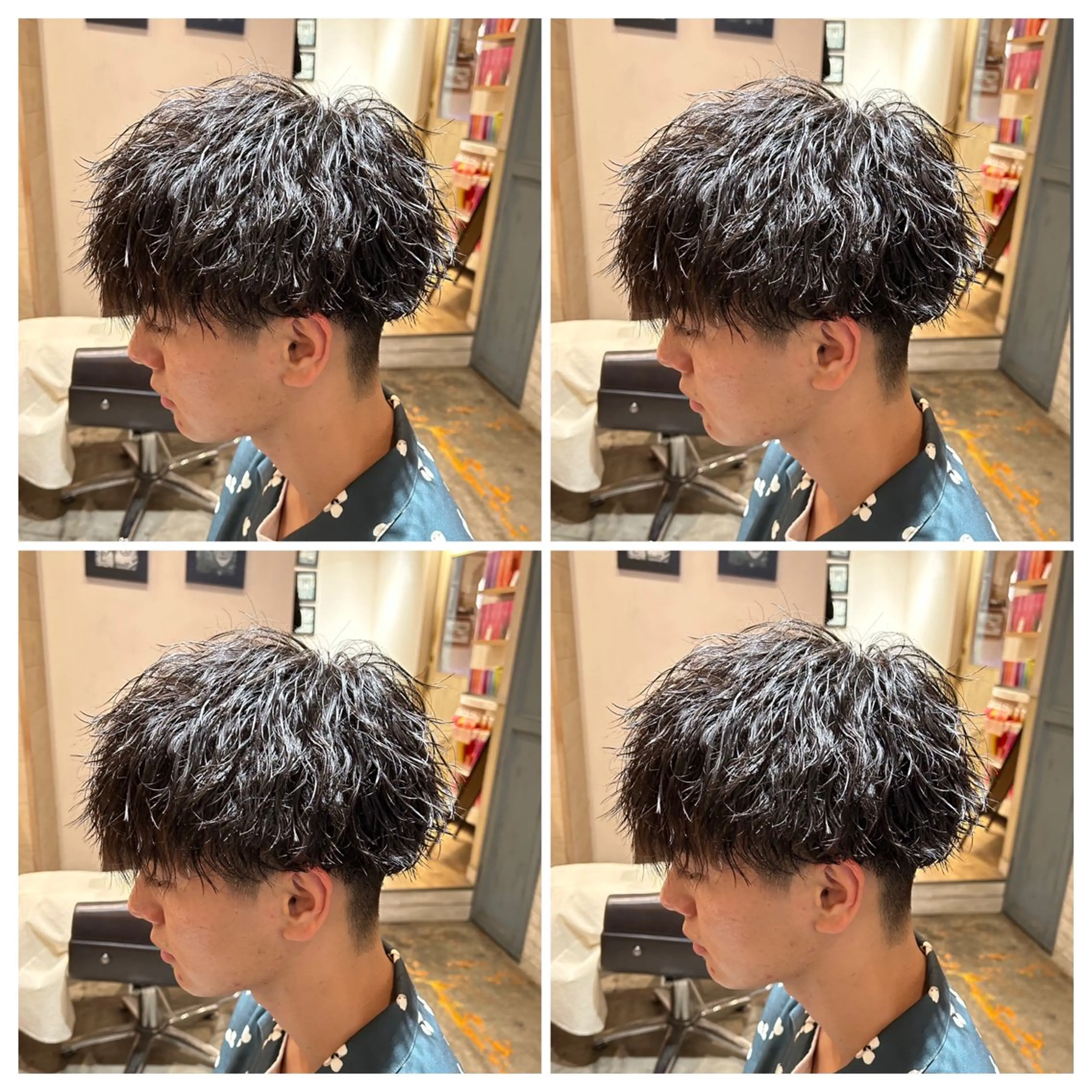 パーマ メンズ 💎髪質改善／艶髪 荻原💎のヘアスタイル