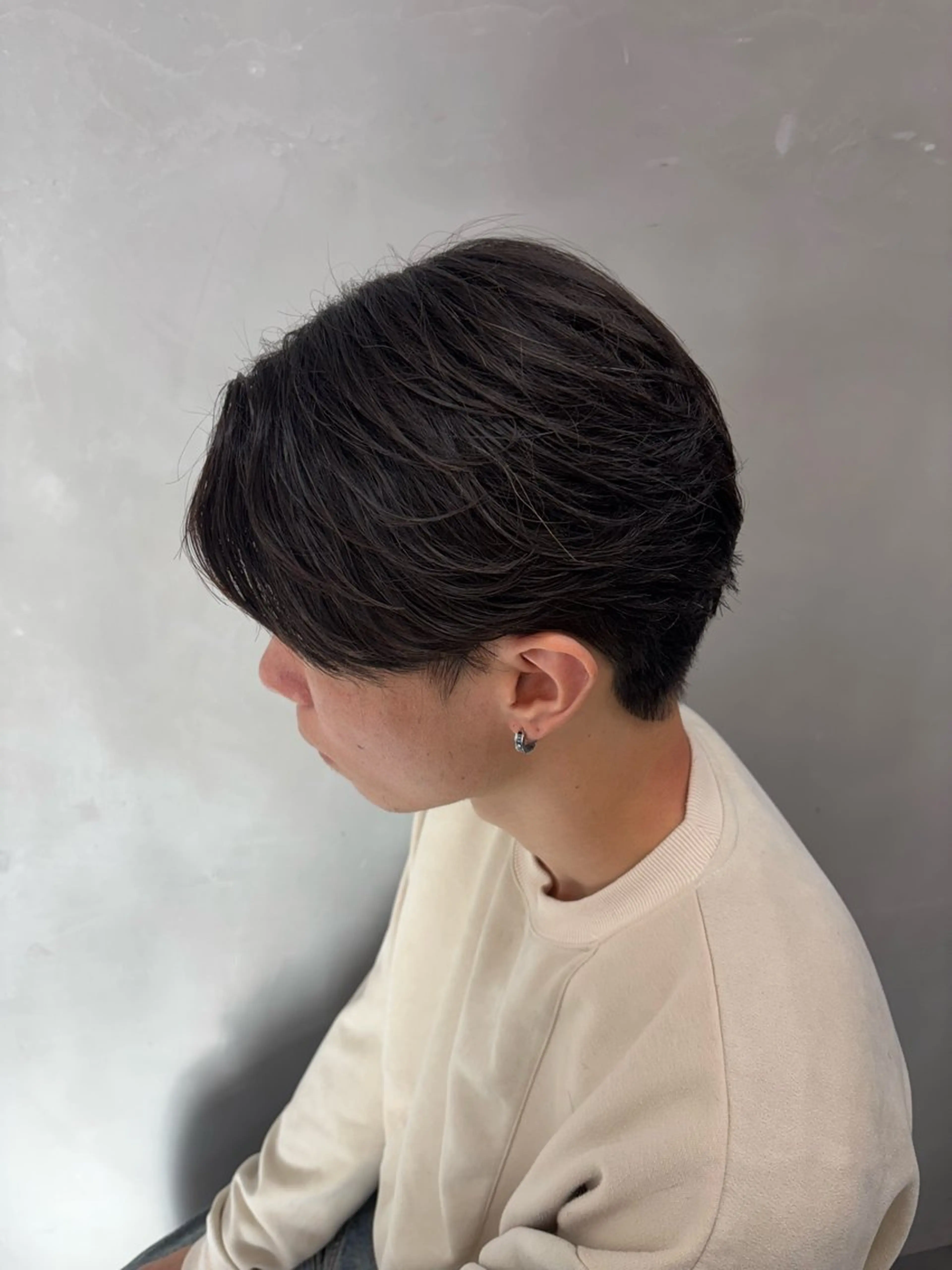 ショート メンズ カット 縮毛矯正 トリートメント 鹿児島 TSUBASAのヘアスタイル