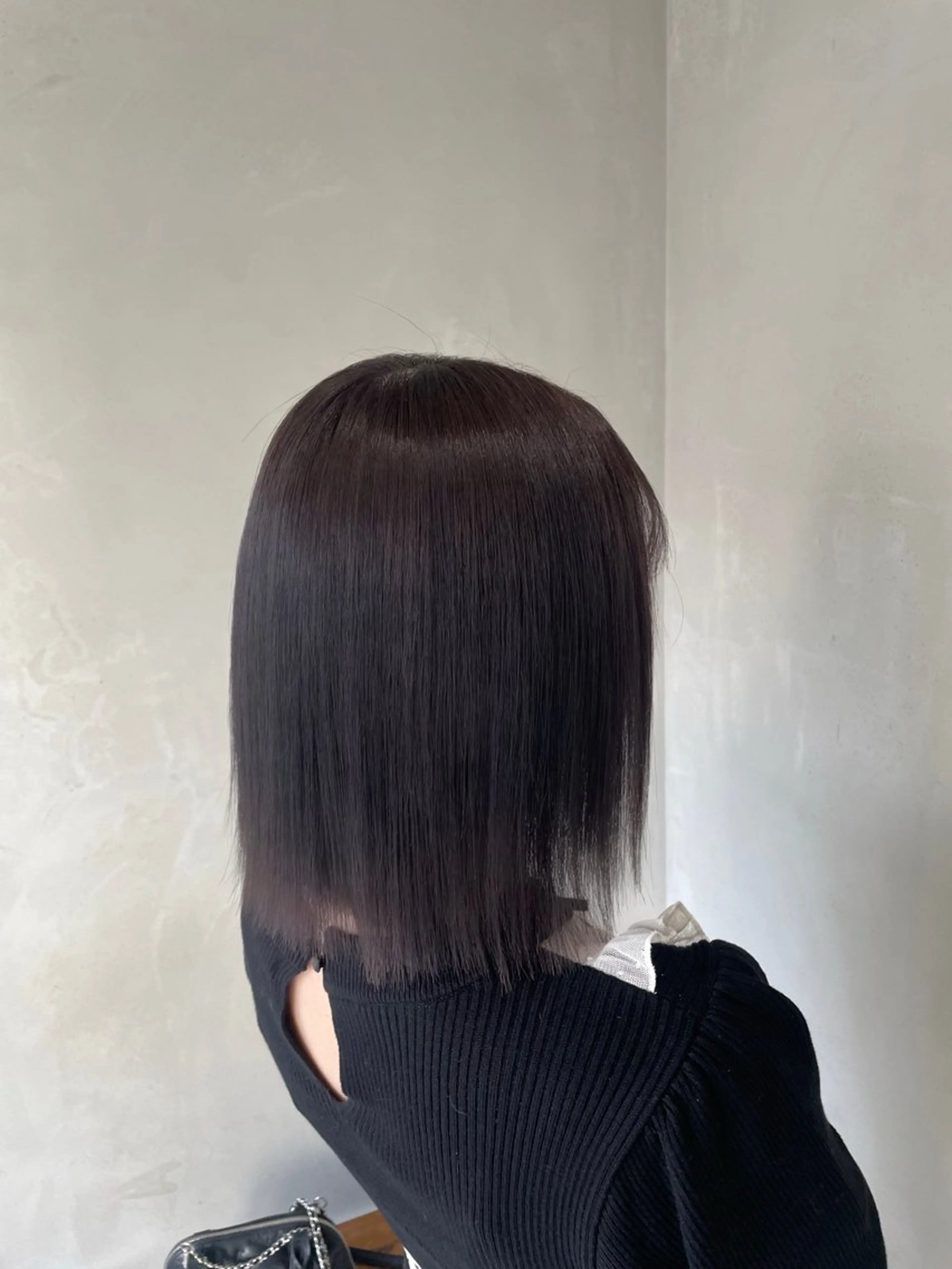 ショート カラー パーマ 新宿/透明感カラー/ 髪質改善/桜良のヘアスタイル