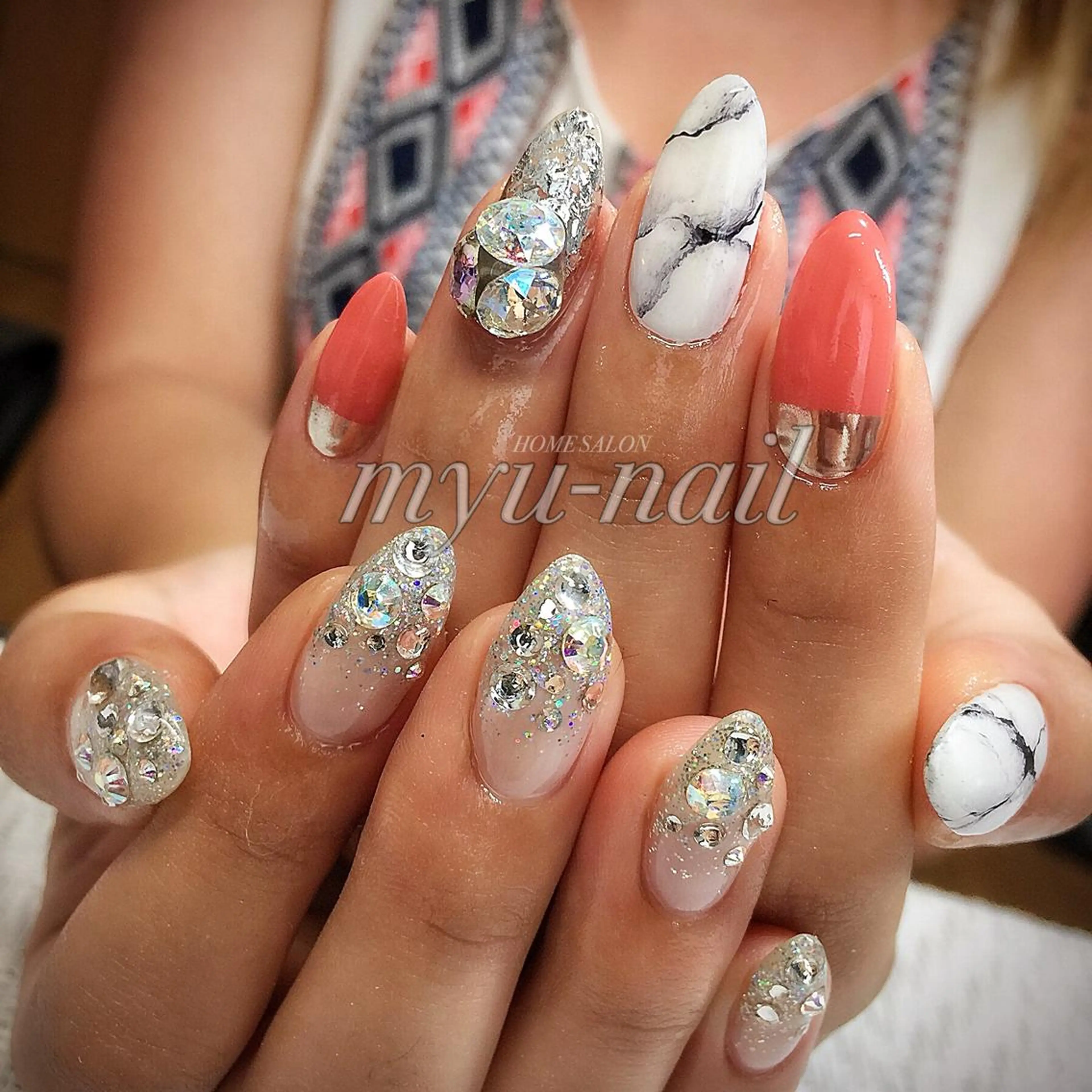 ネイル ホームサロン myu-nailのネイルデザイン
