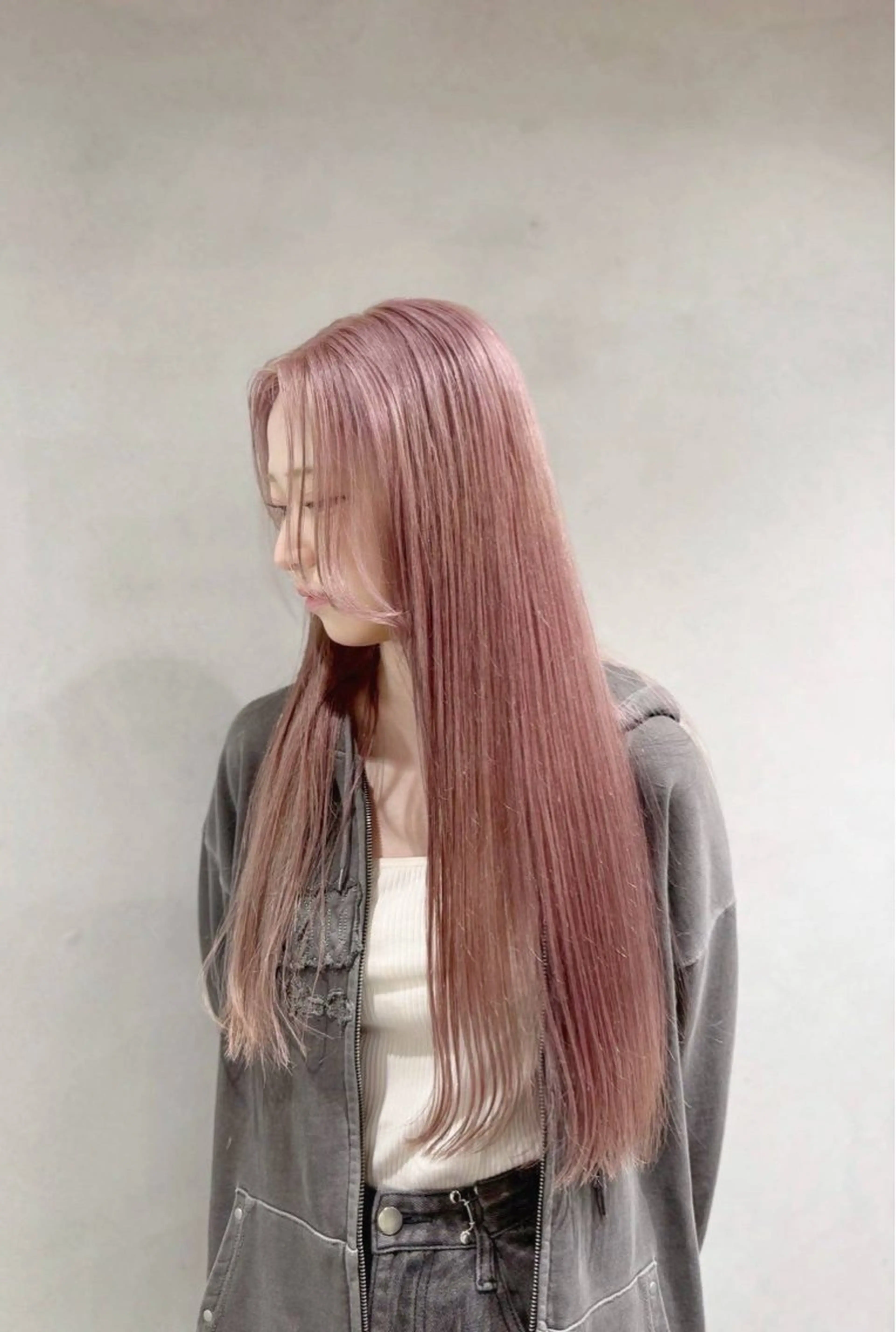 ロング カラー レイヤー/ショート chere狭山のヘアスタイル