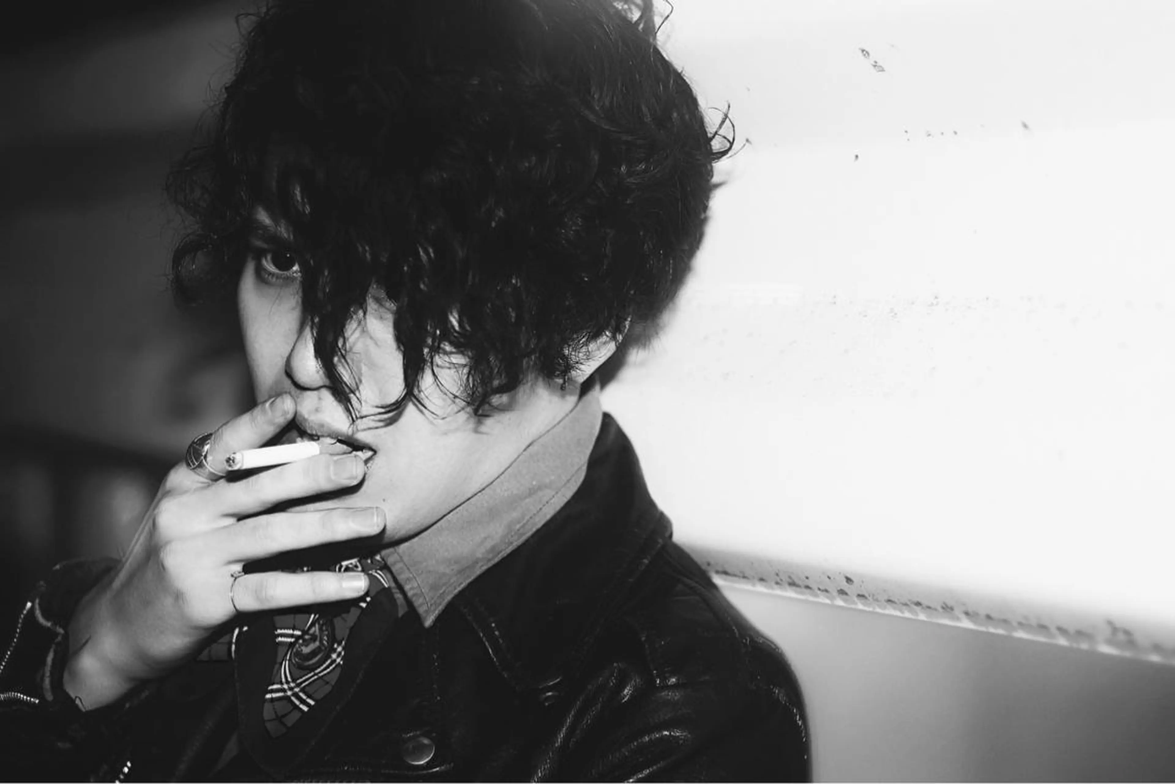 ショート ミディアム パーマ メンズ 川間 将彦のヘアスタイル