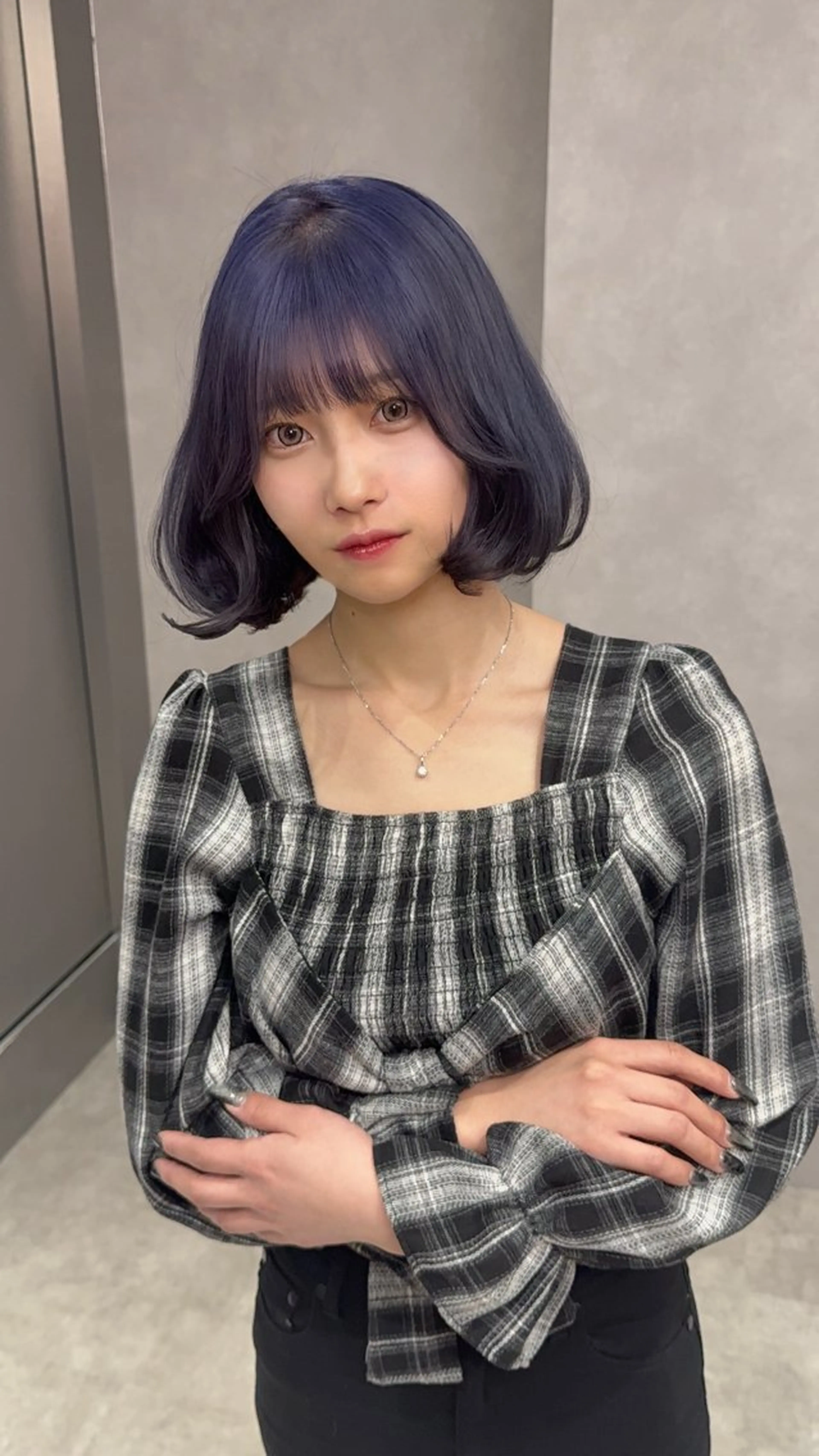 ショート カラー ヘアアレンジ カット ヘアカラー トリートメント ヘアセット 💎韓国ヘア/ 艶カラー💎souのヘアスタイル