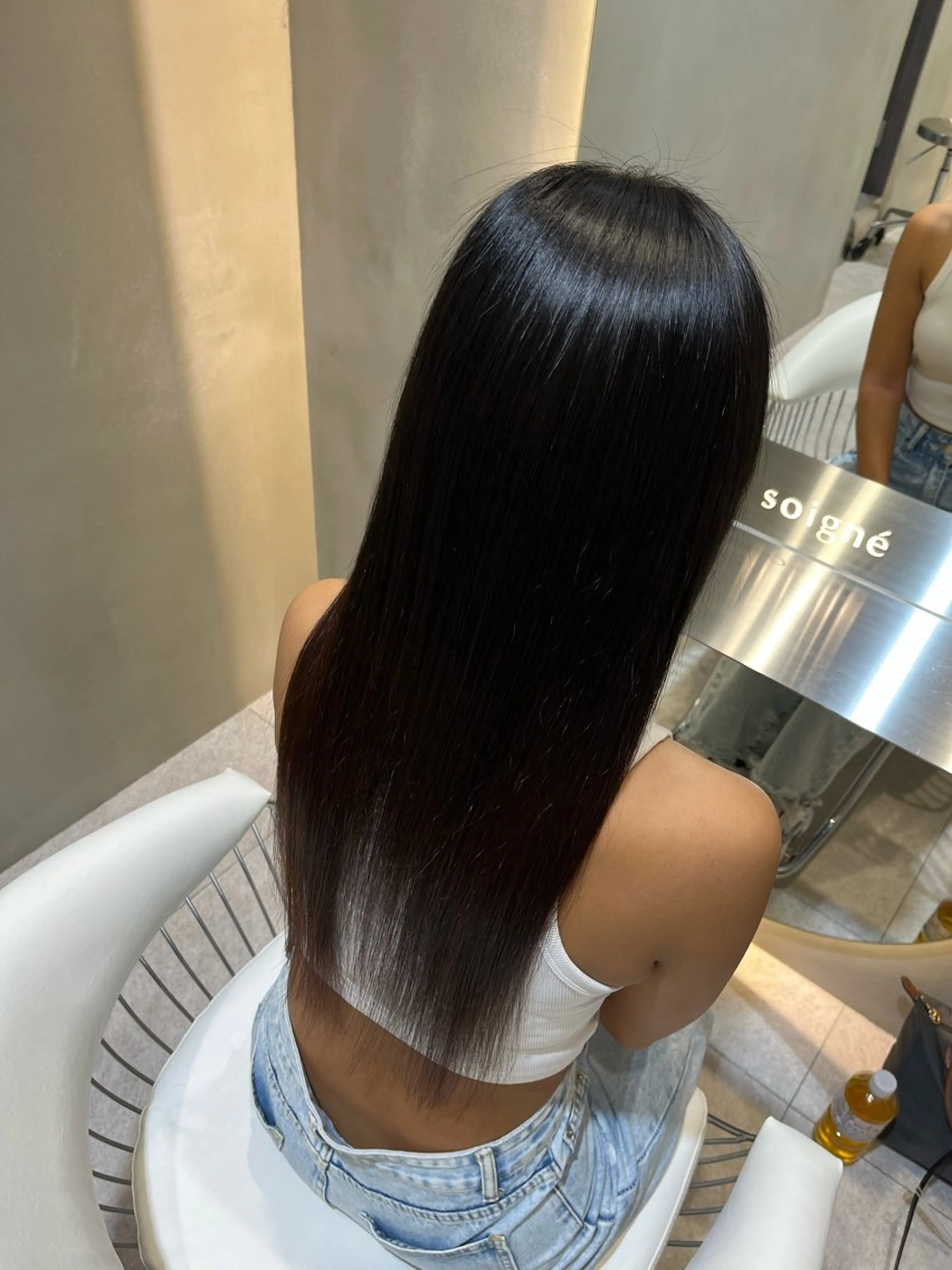 ロング カラー 八幡 空乃のヘアスタイル