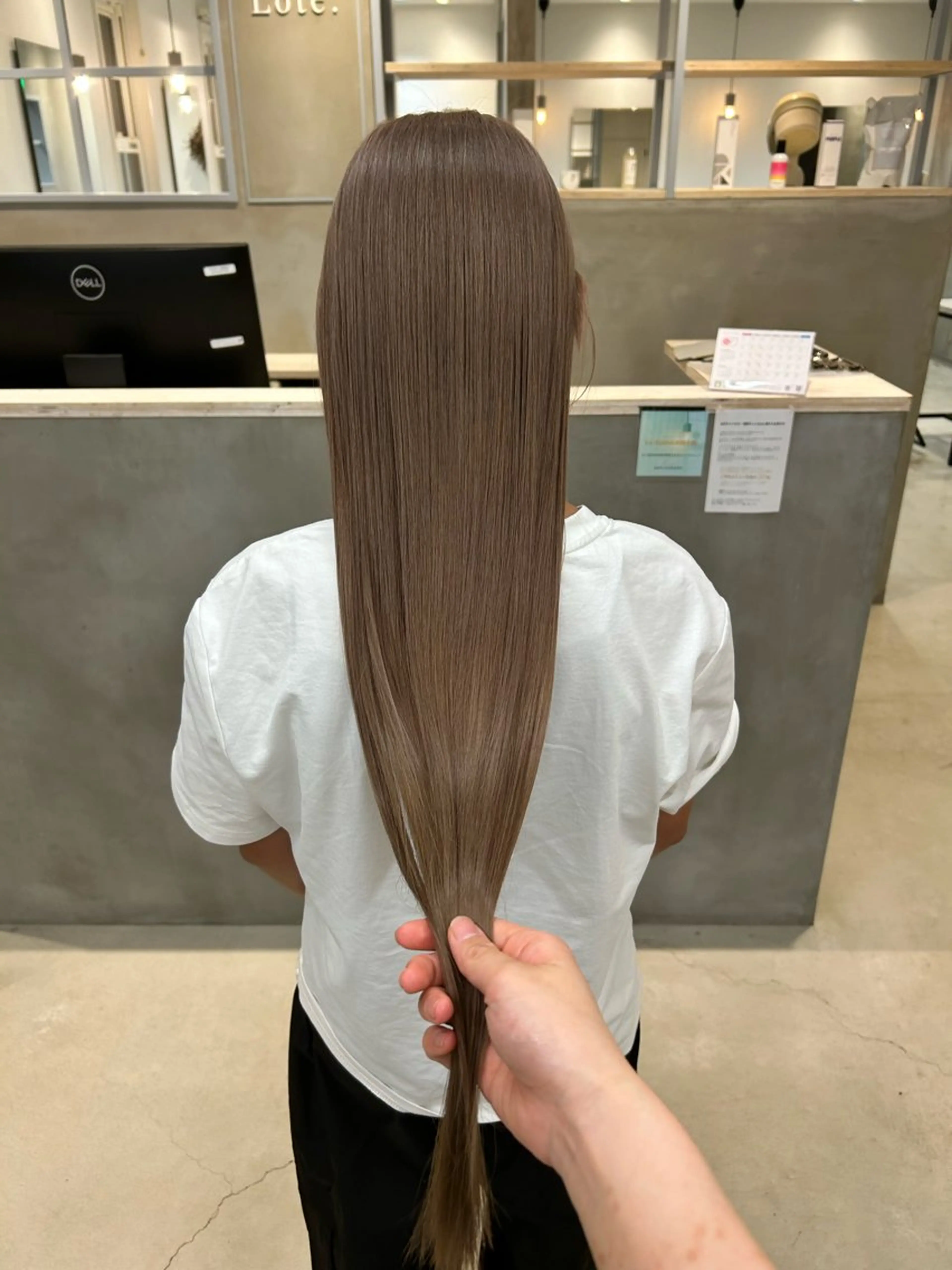 カラー miu🌝 ハイライト/一宮のヘアスタイル