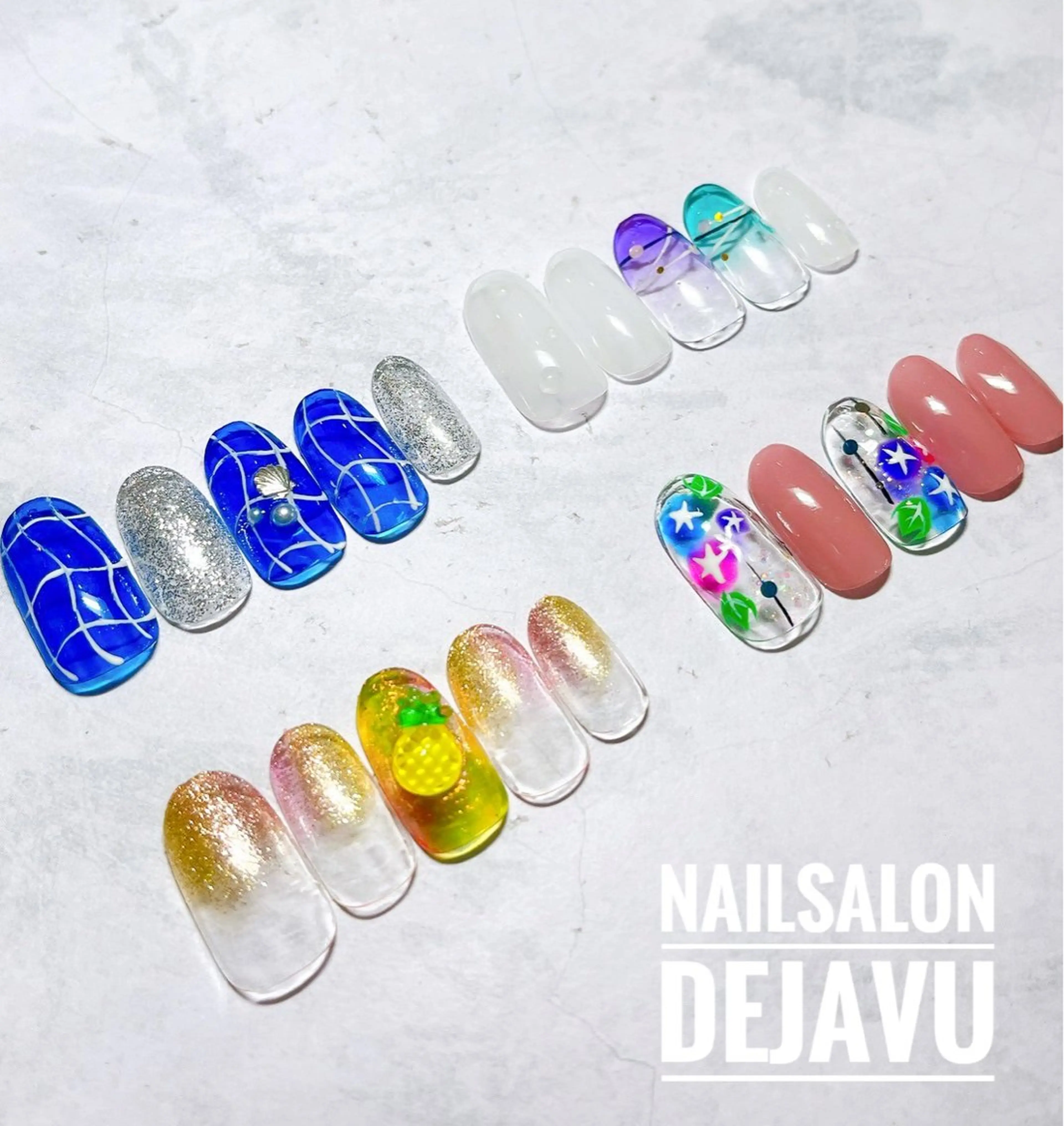 ネイル ハンドネイル Nail salon Dejavu 🌿のネイルデザイン