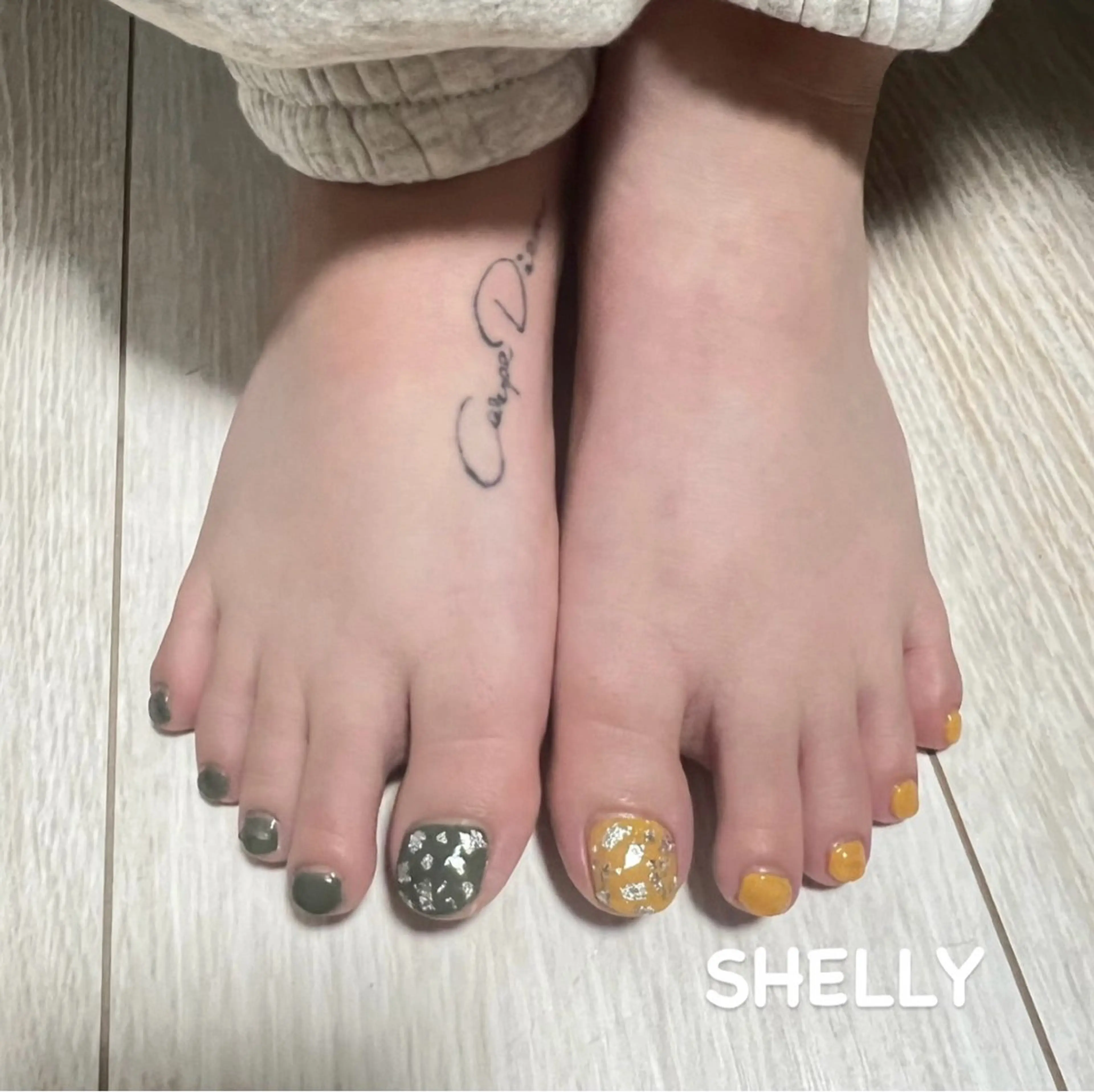 ネイル フットネイル 翁長 結唯のマツエク・マツパデザイン