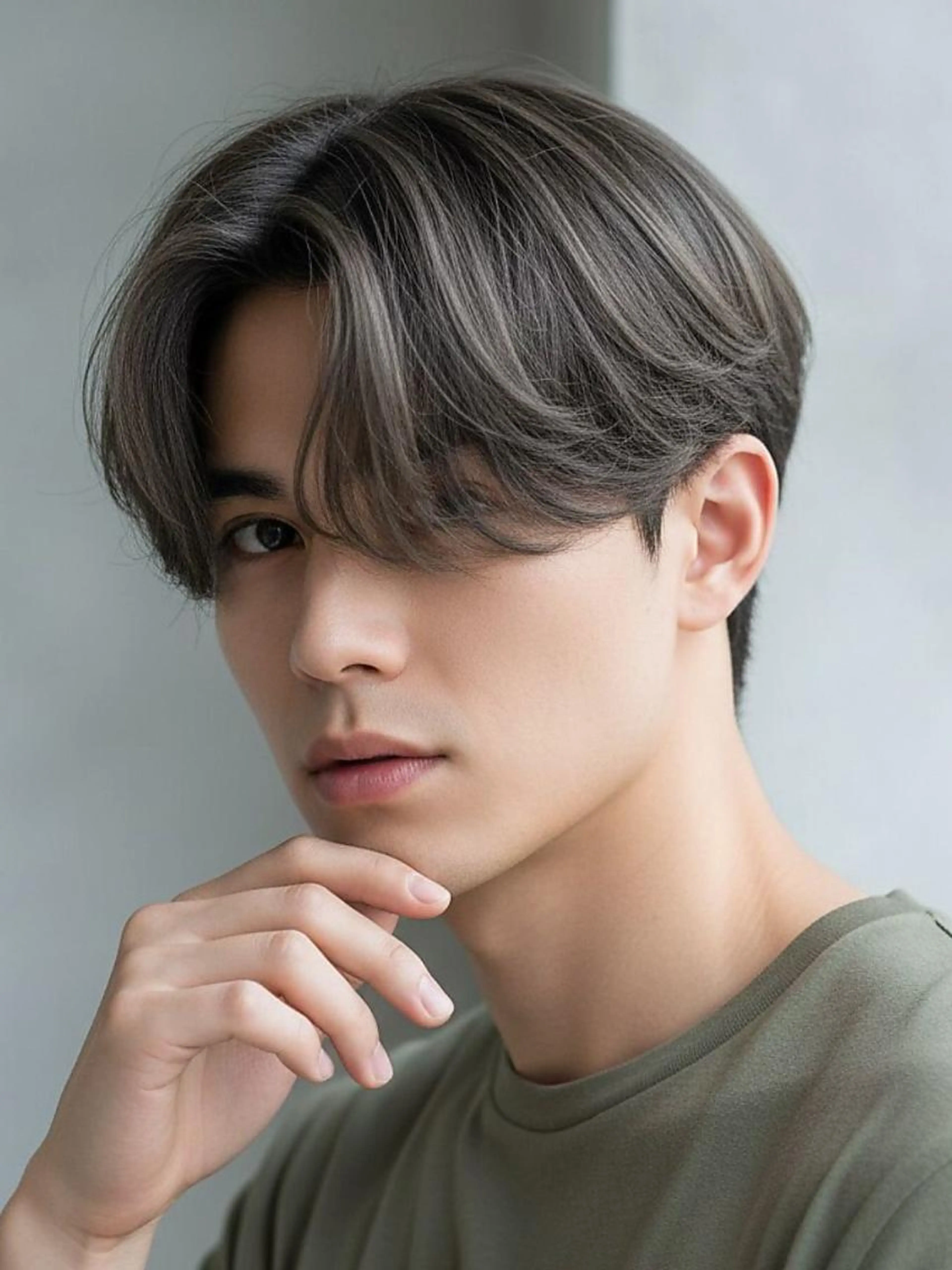 【Mens人気No.2】 メンズカット+ミストN.ケアカラー（白髪染めも可） ￥7700の写真