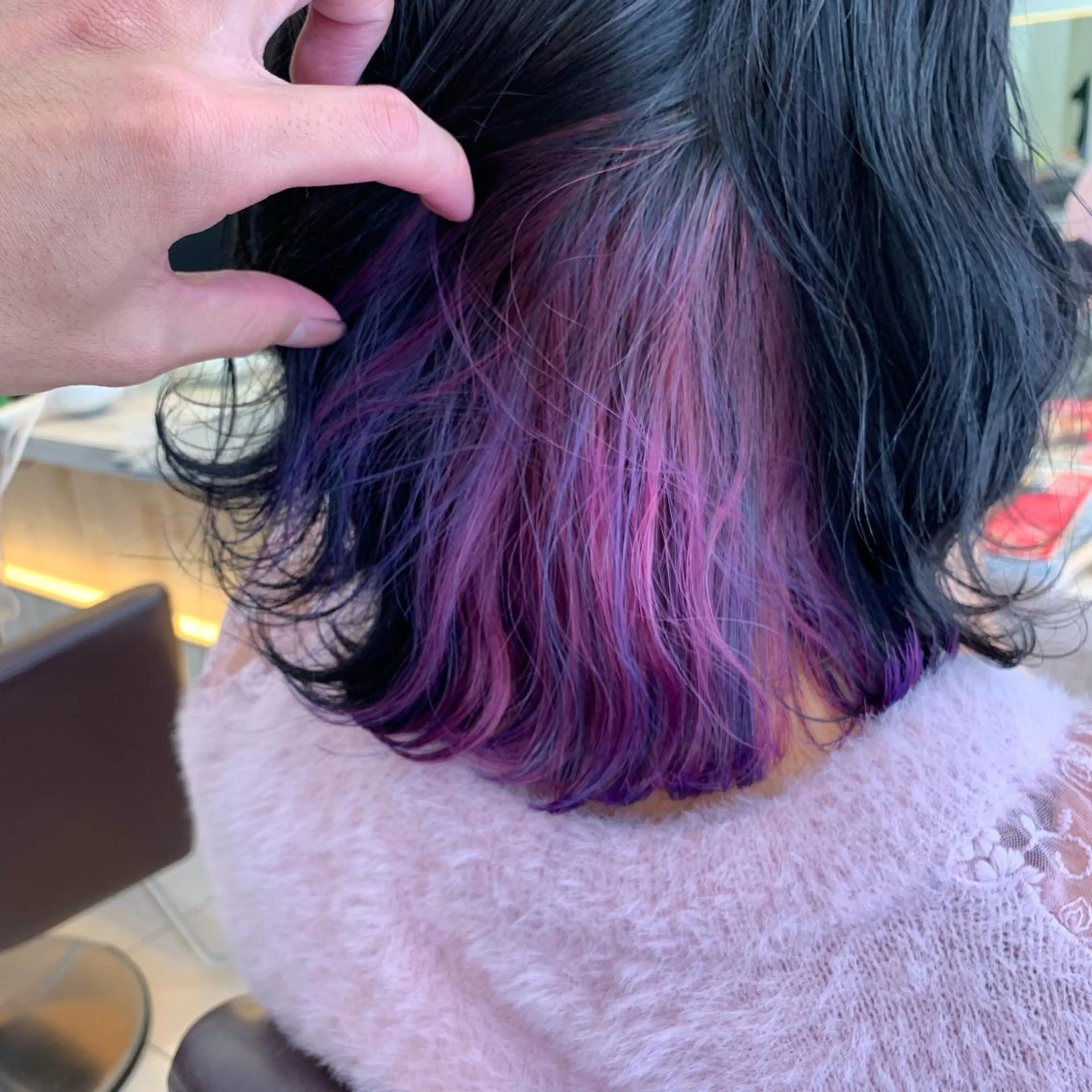 カラー なかの たくみのヘアスタイル