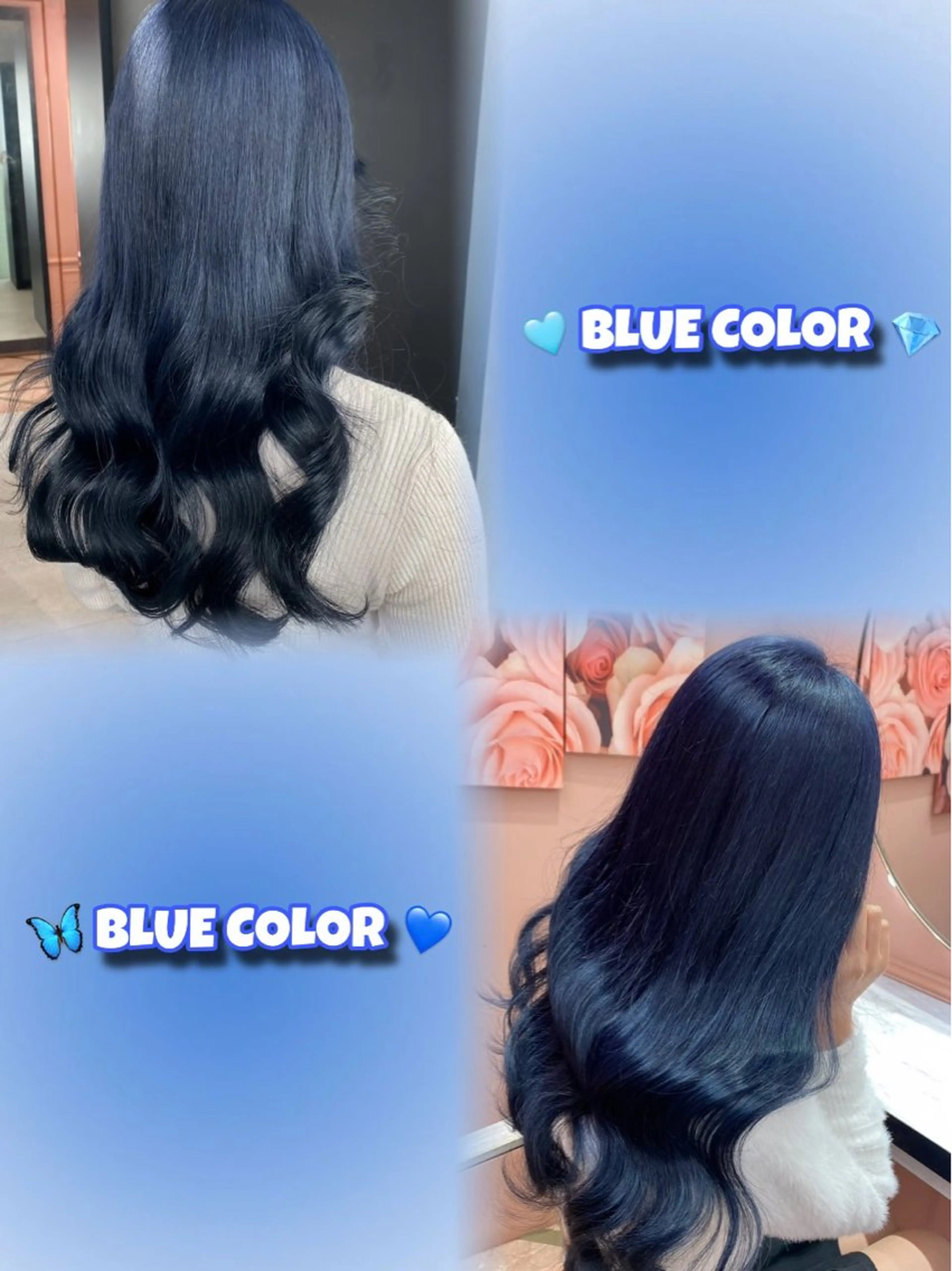 カラー 🇰🇷韓国風ハイ トーンKANA🖤のヘアスタイル