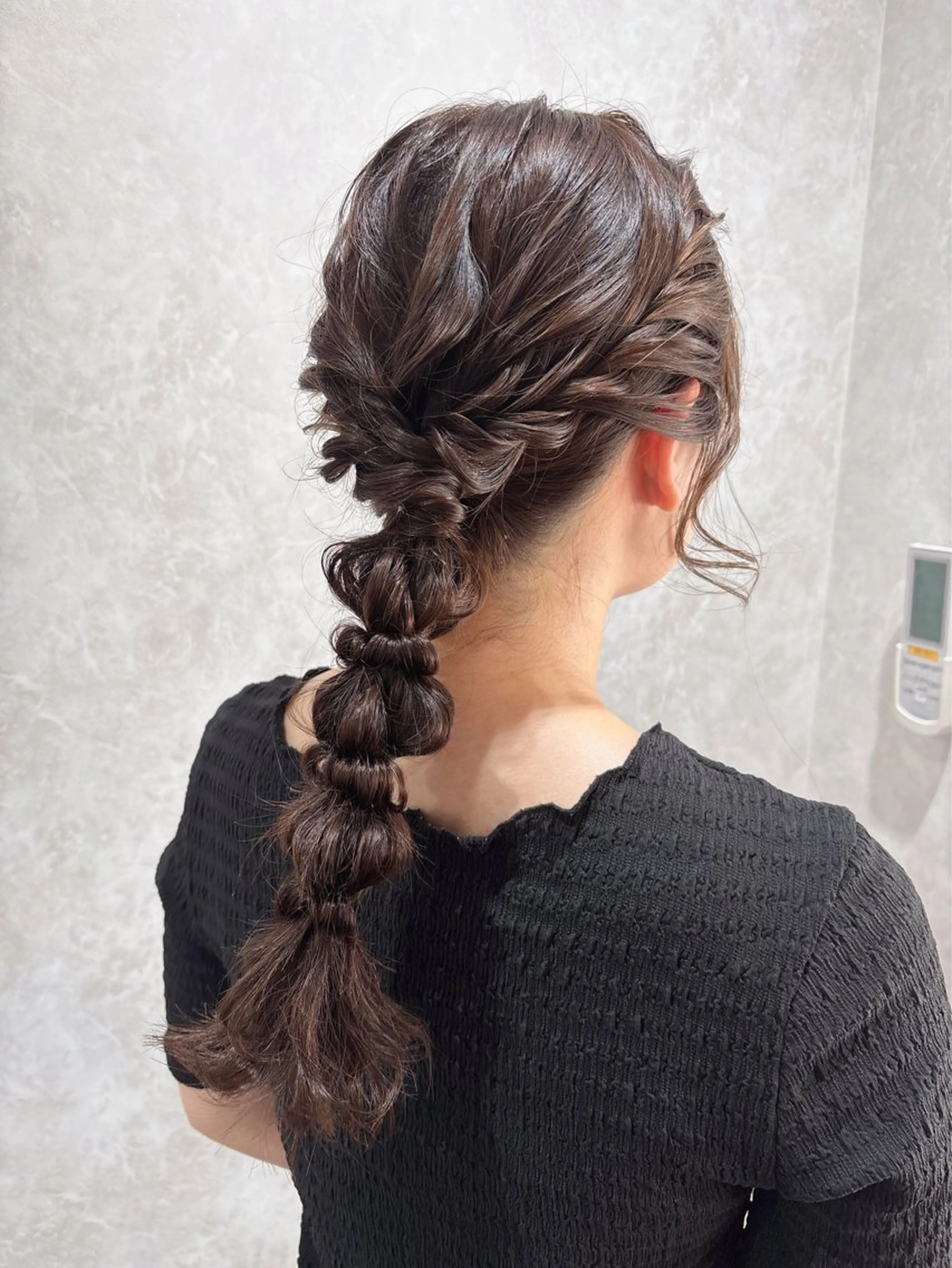 ヘアアレンジ 結婚式・ブライダル デート 髪飾り ヘアセット Noe' Akariのヘアスタイル
