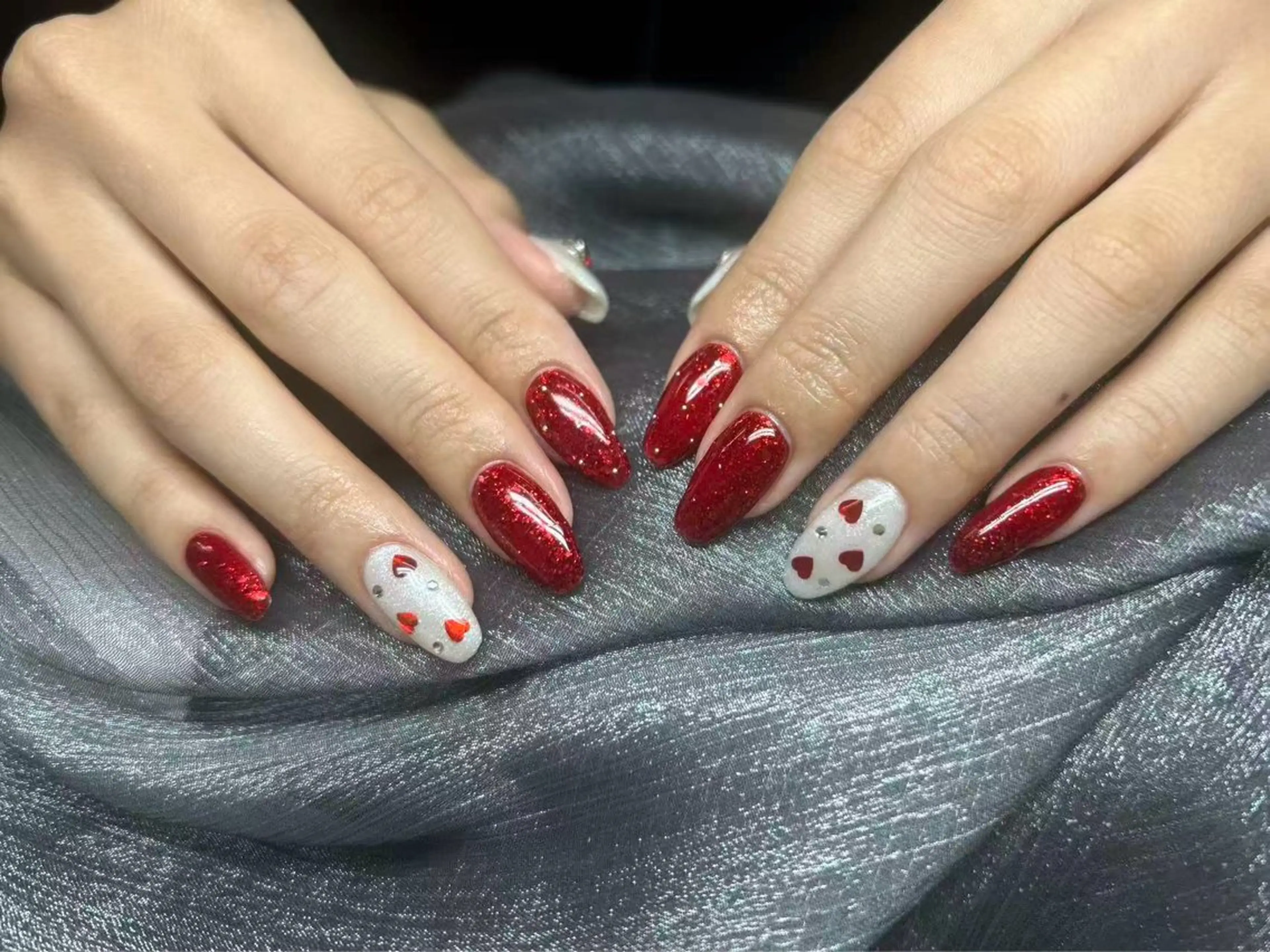 ネイル ハンドネイル Ui_Amor (パラジェル)のネイルデザイン