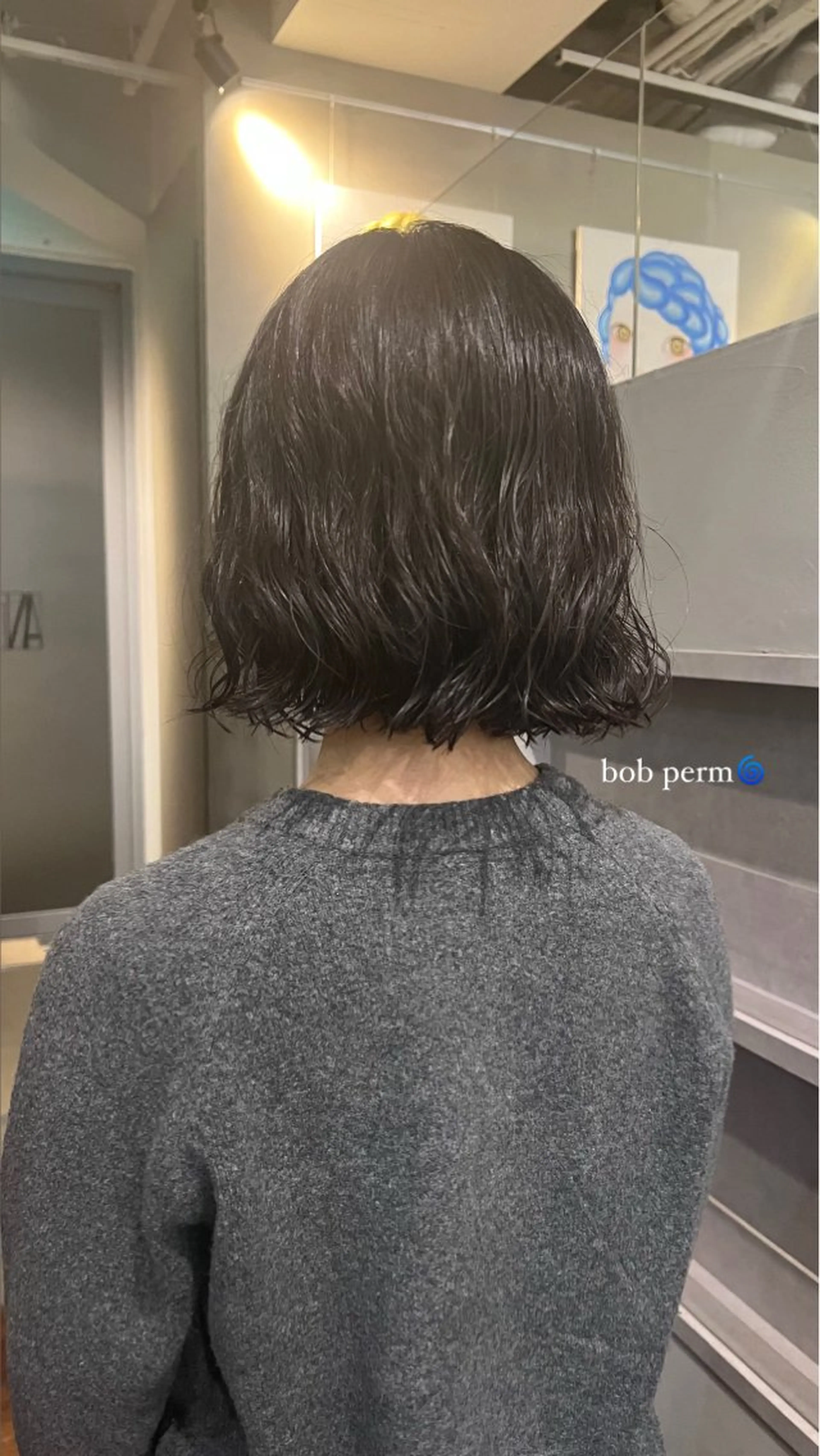 パーマ カット パーマ レイヤー／ボブ KAHOのヘアスタイル