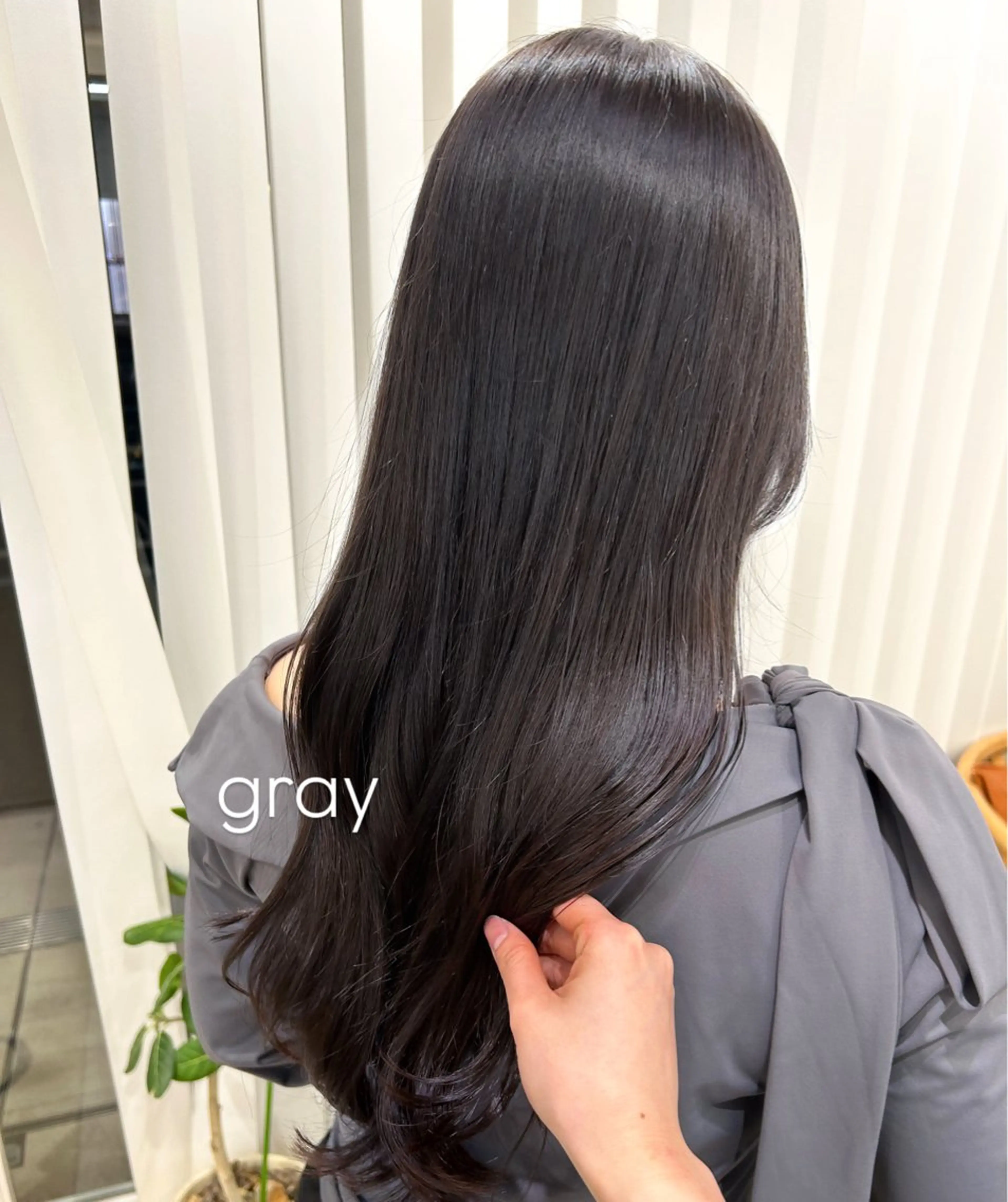 ロング カラー カット ヘアカラー トリートメント 透明感/ベージュ /kazui🐈のヘアスタイル