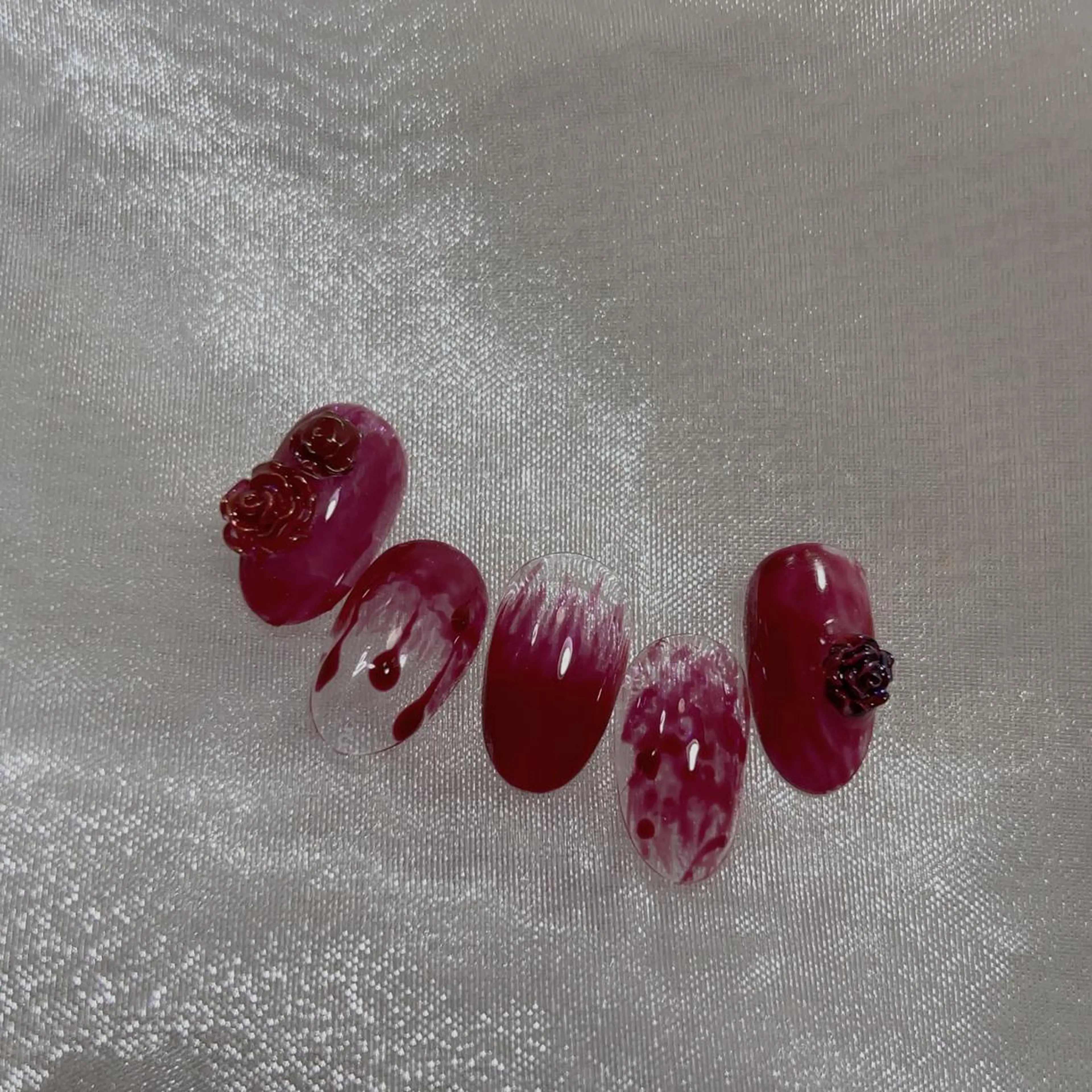 ネイル ハロウィン ハンドネイル リ サのネイルデザイン