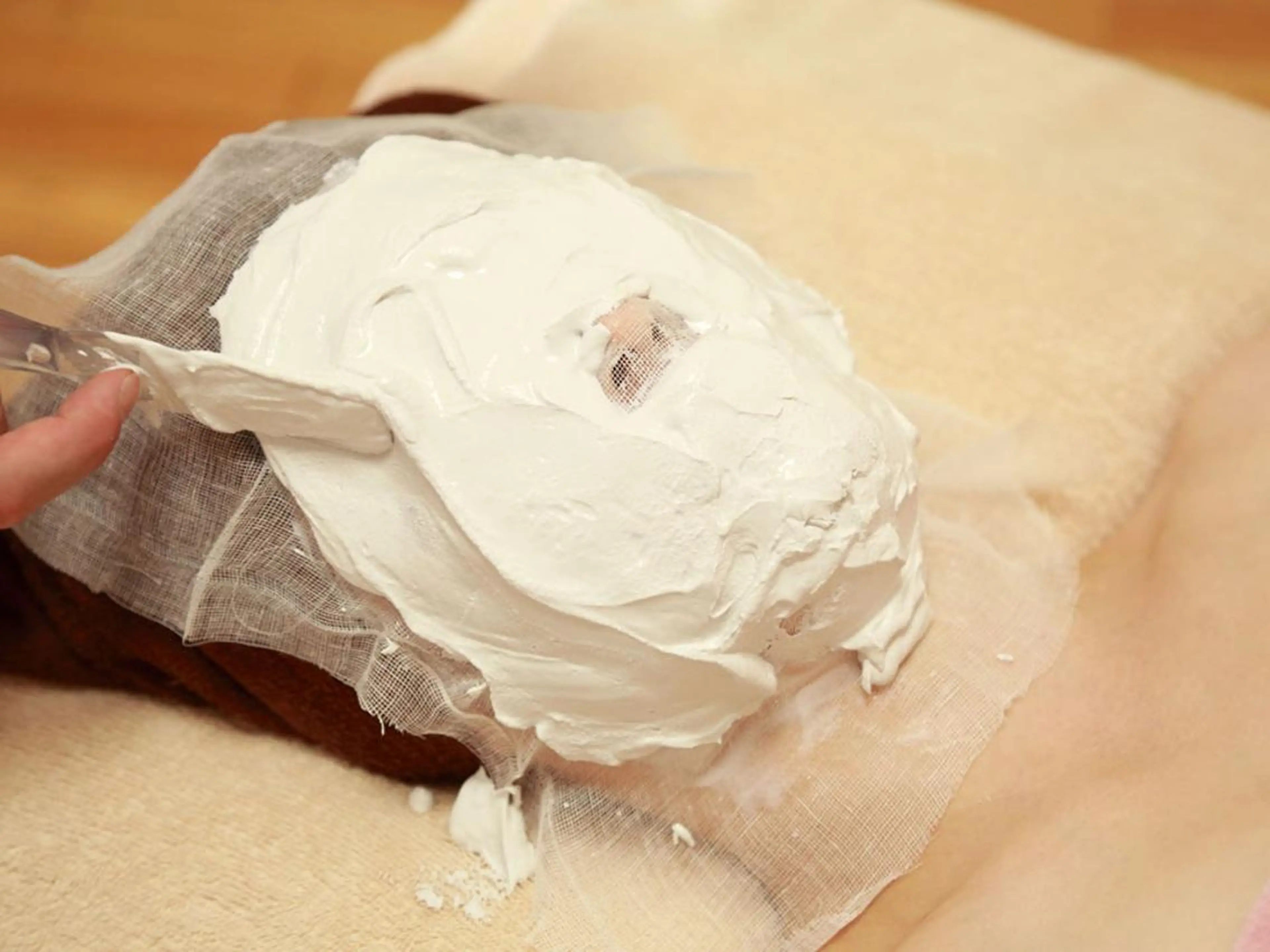 人気の石膏パックを格安で(約30分)2000円(税込)※男女可 ※平日限定の写真