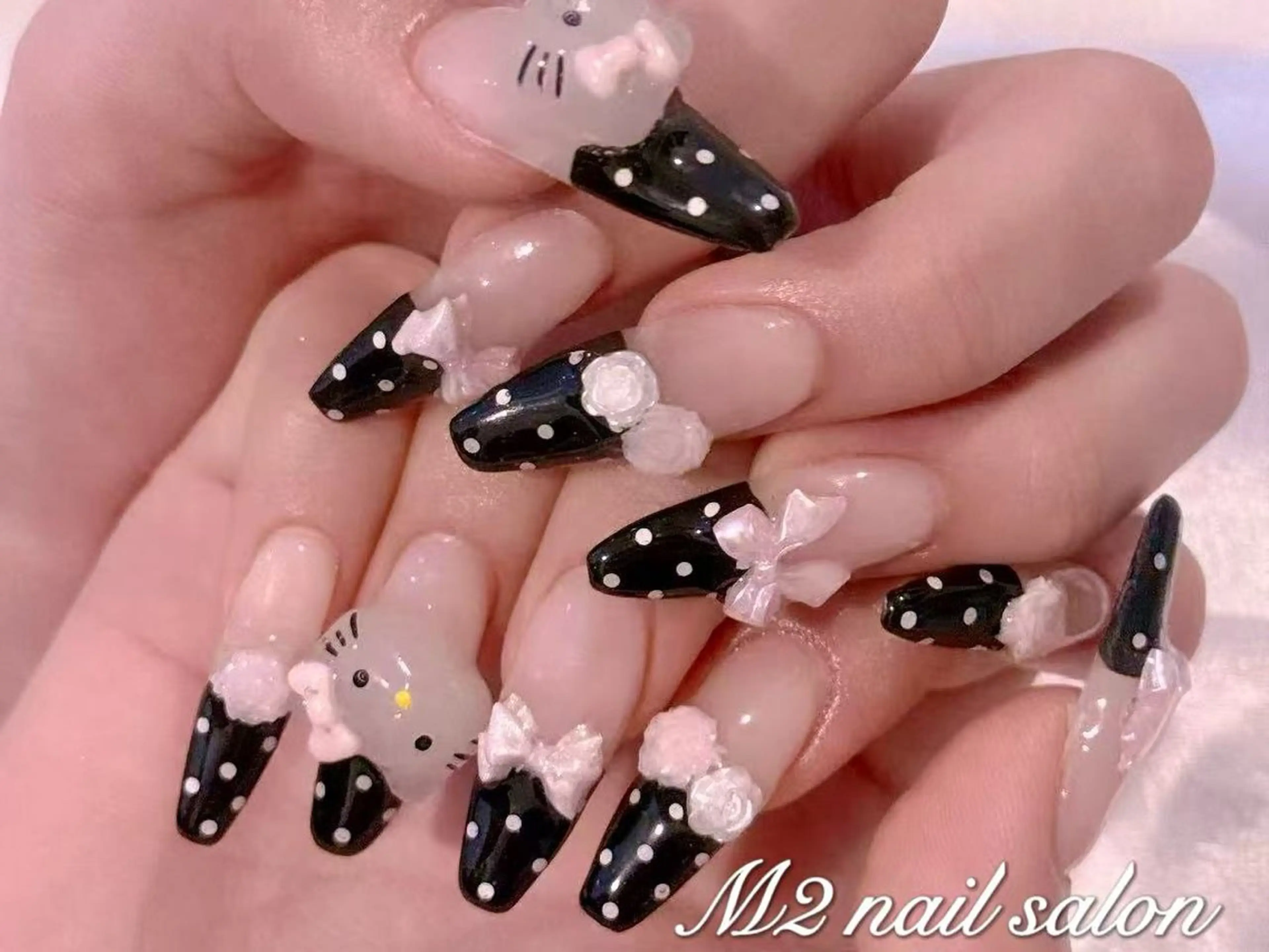 ネイル 長さだし専門店 M2　rikaのネイルデザイン