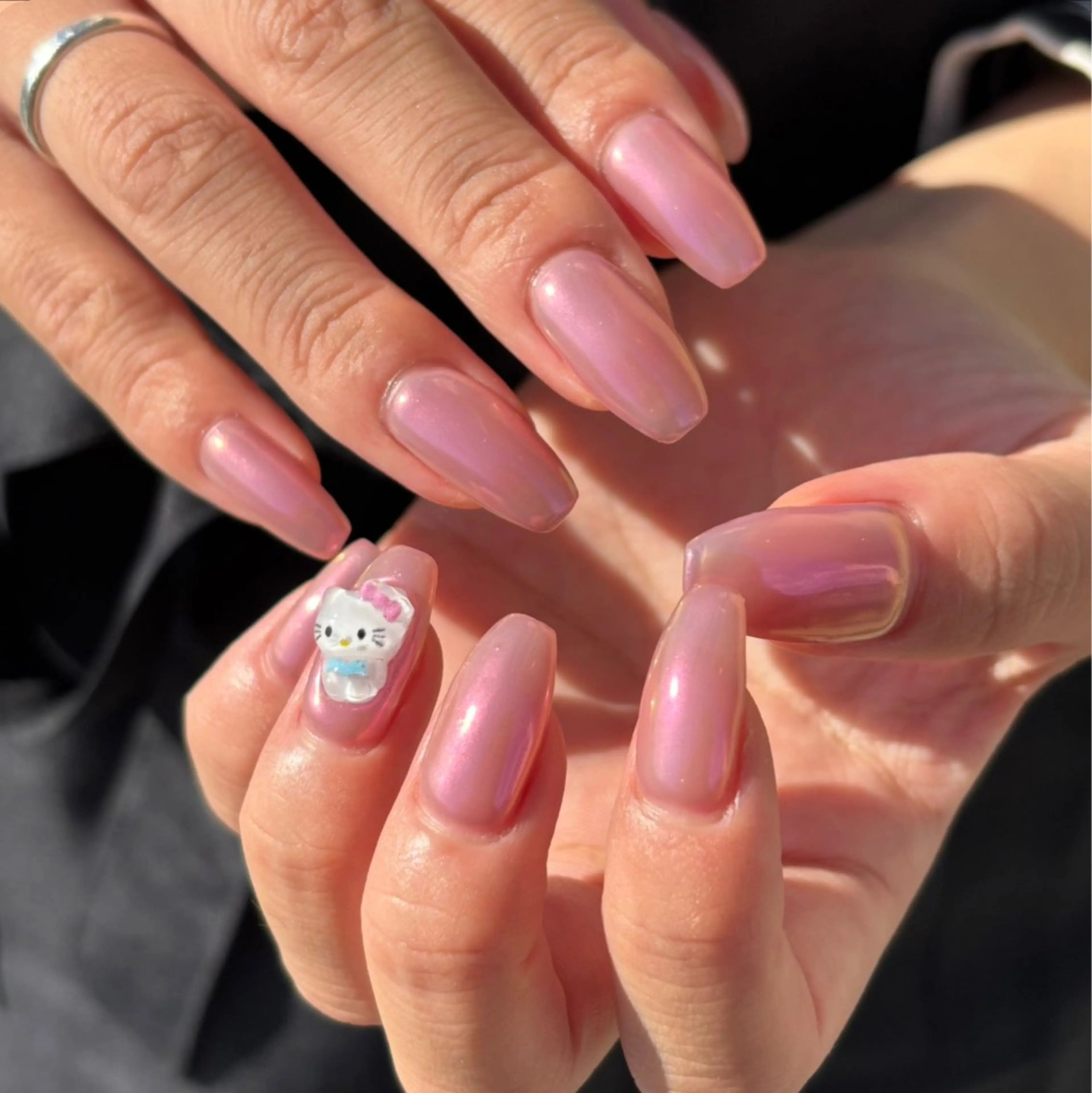 ネイル ミラーネイル 加藤 亜実のネイルデザイン