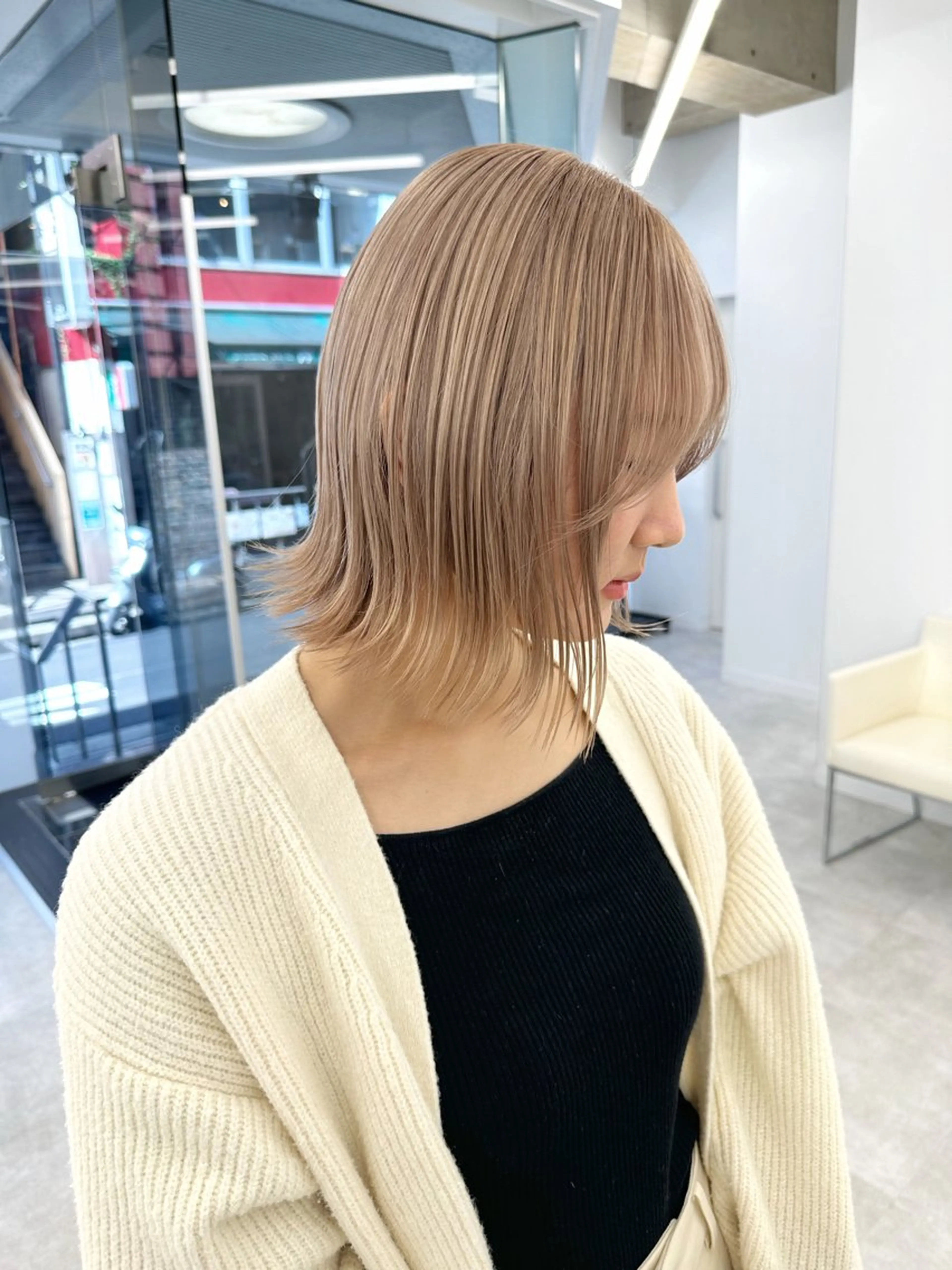 ショート カラー ブリーチ指名No.1 Daikiのヘアスタイル