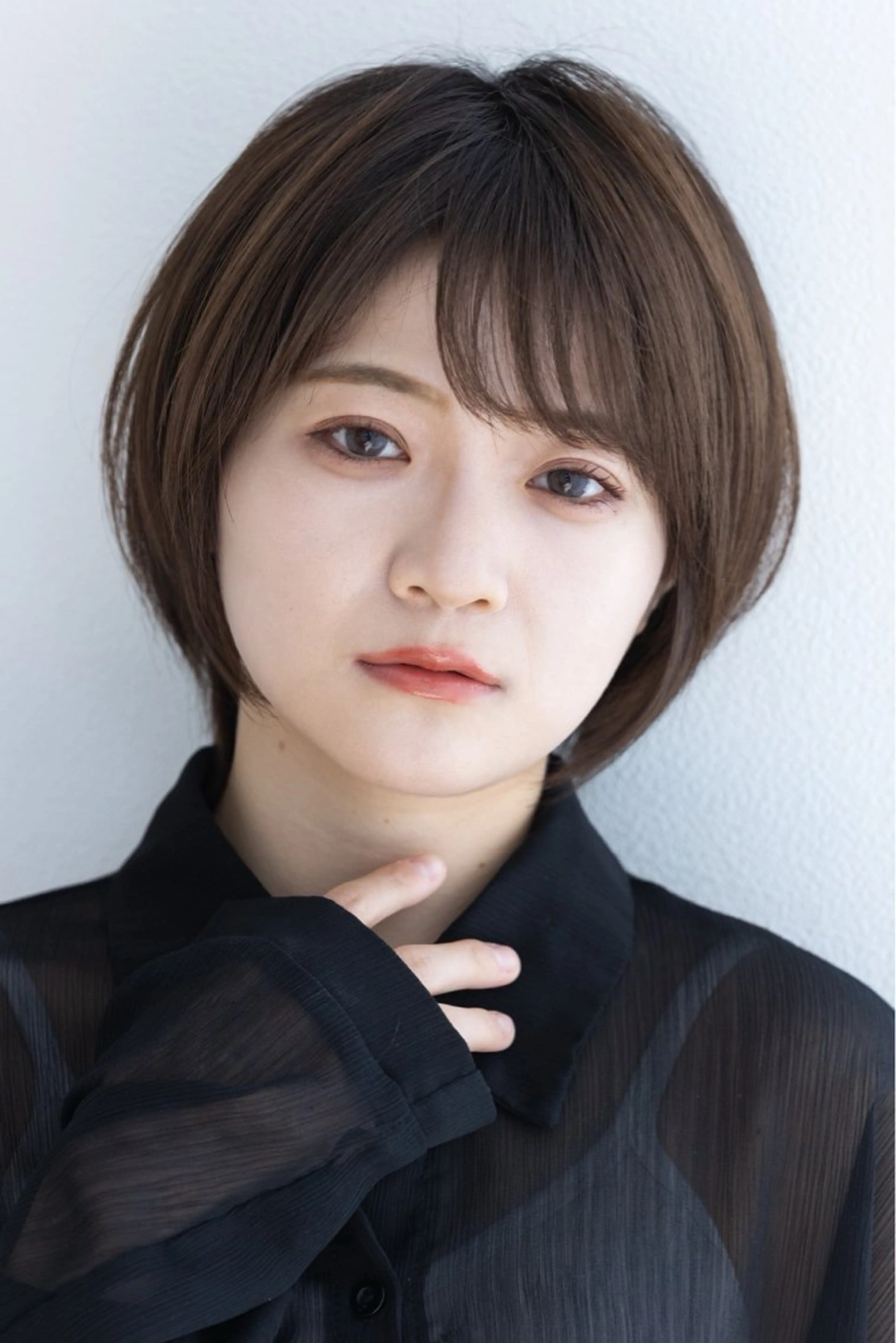 ミディアム カット ヘアカラー トリートメント ヘッドスパ 銀座 髪質改善 🧸HINATAのヘアスタイル