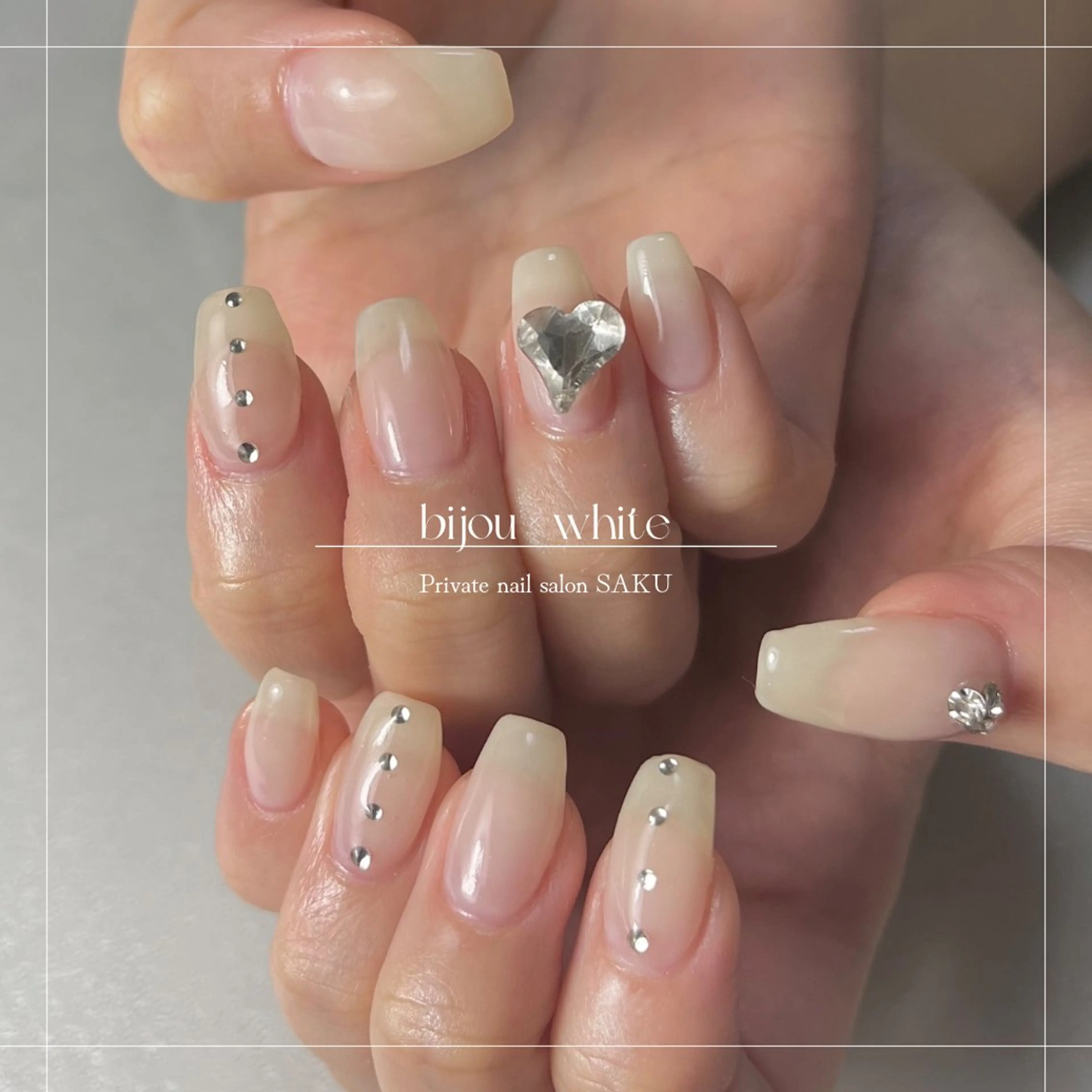 ネイル 持ち込み SAKU  nail[サクネイル]所属・SAKU nail 作島茜のネイルデザイン