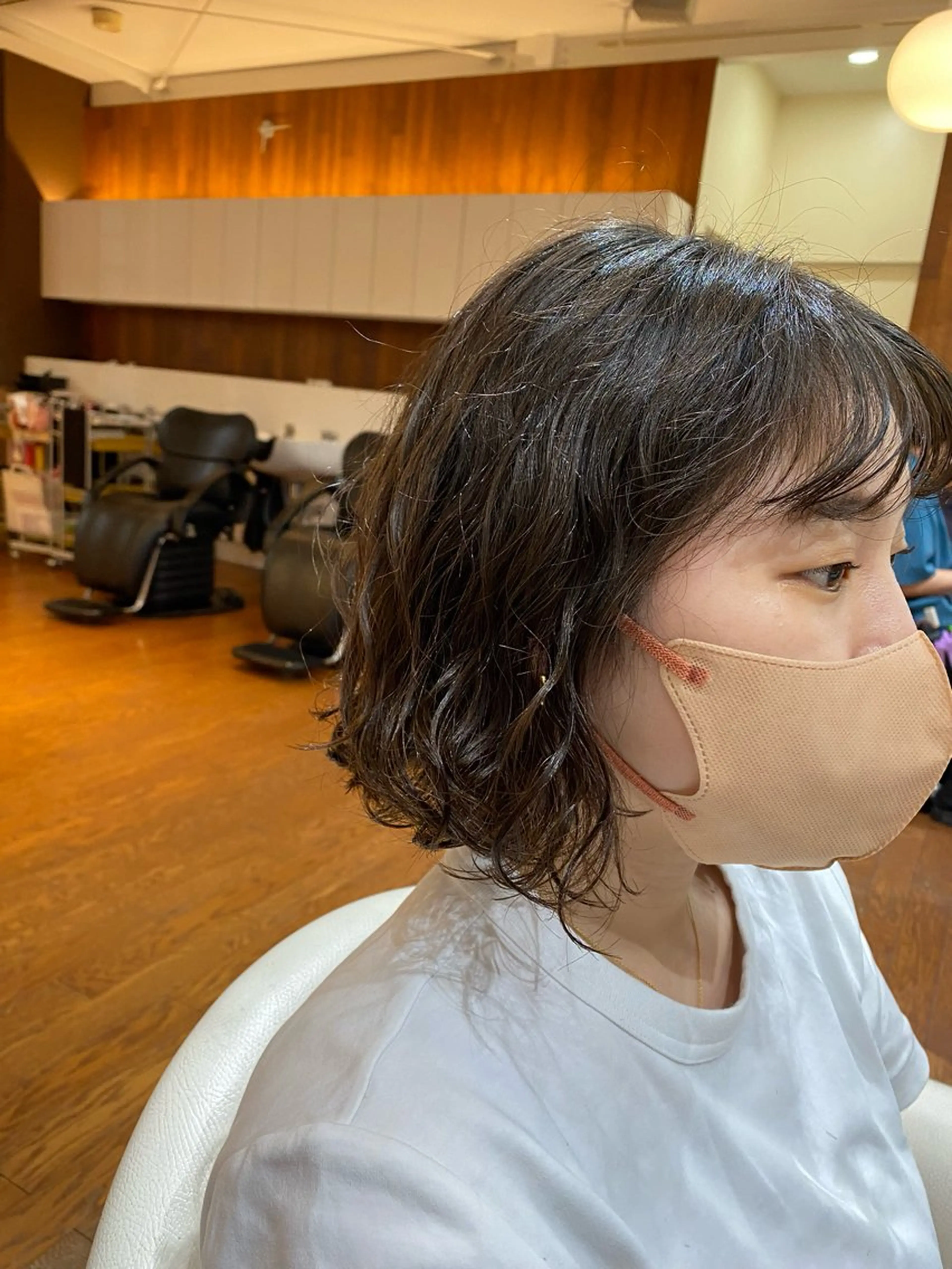 ミディアム パーマ カット パーマ 💖ERI💖/酸性 ストレートNo.1のヘアスタイル