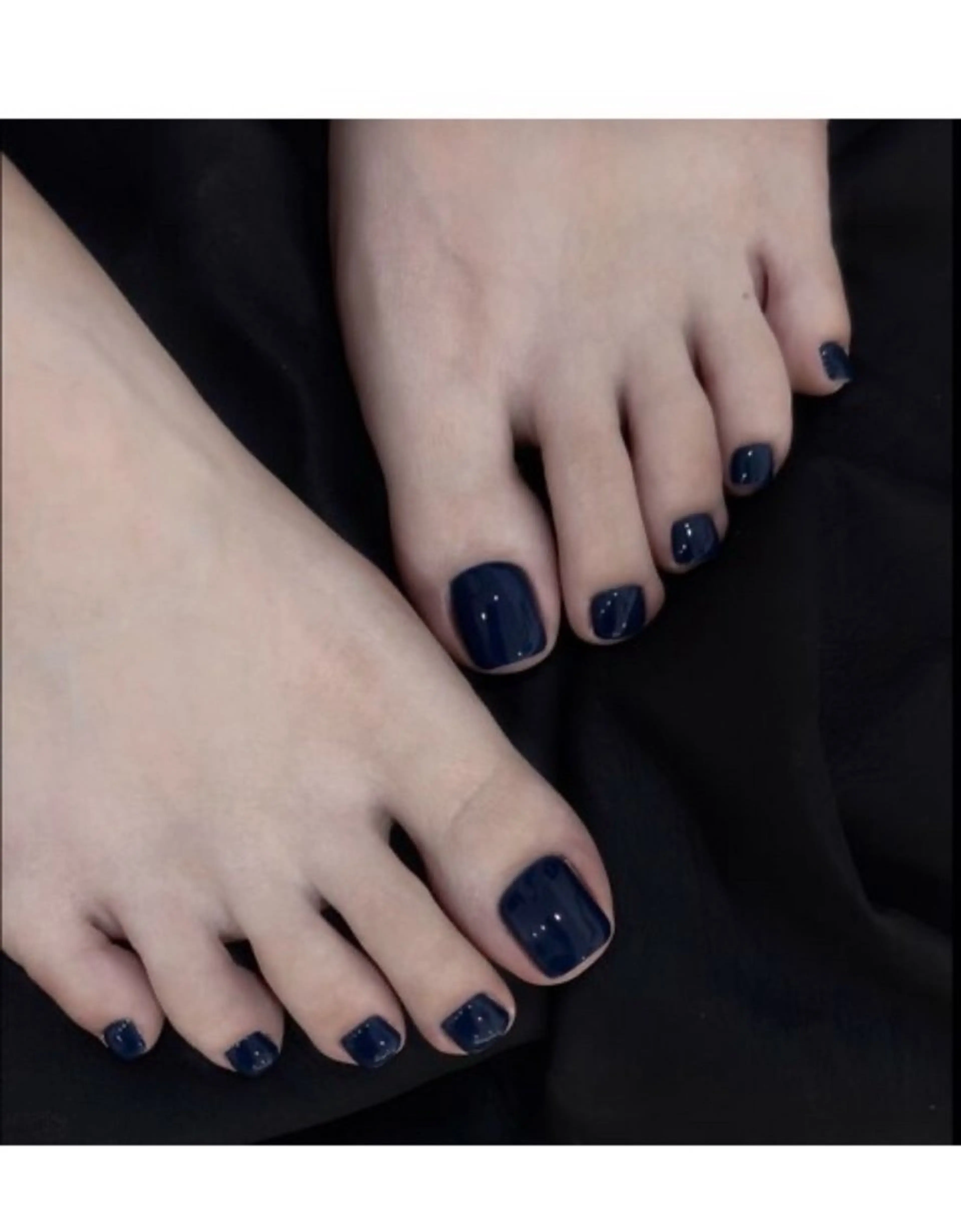 期間限定【フットネイル】ワンカラー🩷オフ+500の写真