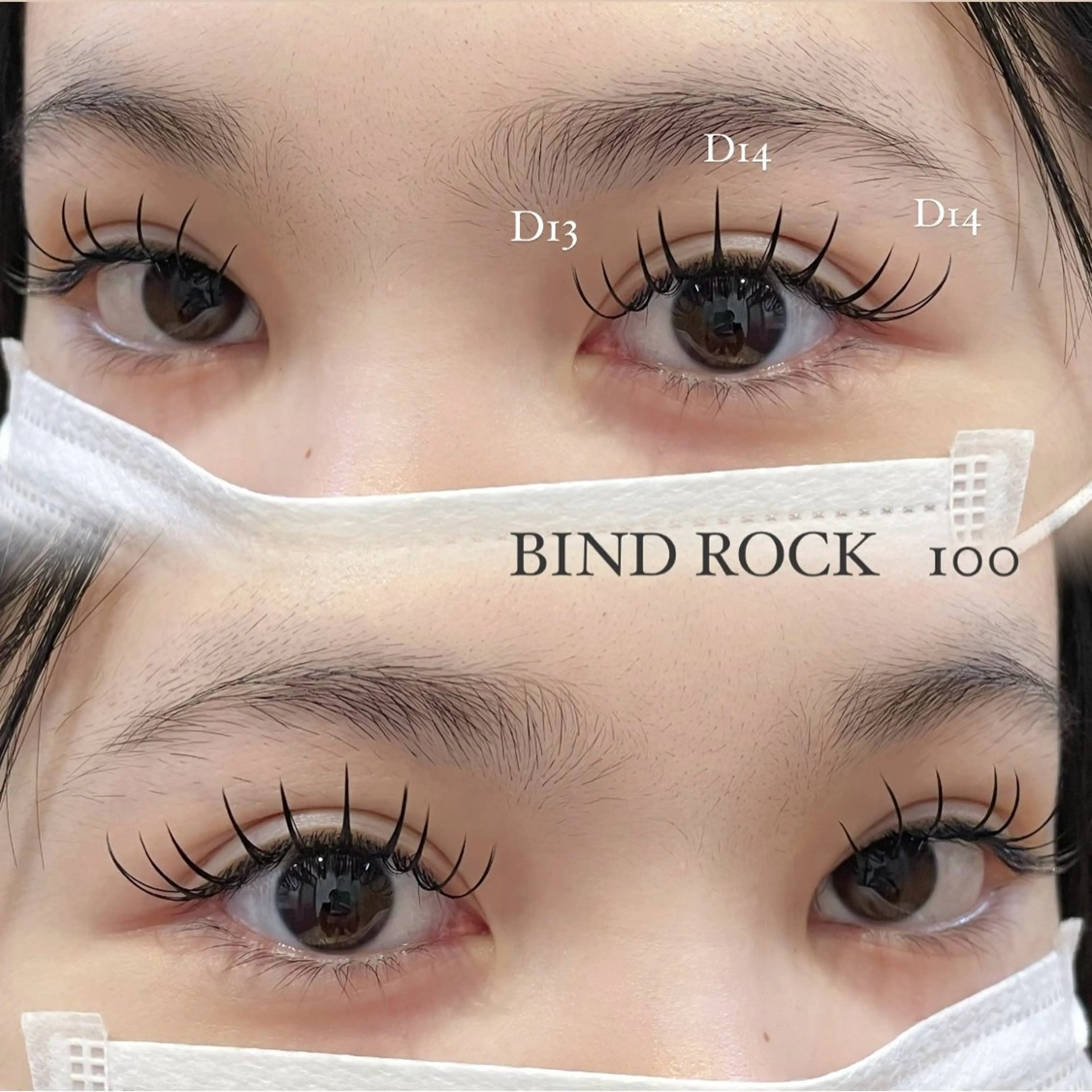 【2回目以降の方】マツエク140本まで＋アイブロウ　13000円の写真