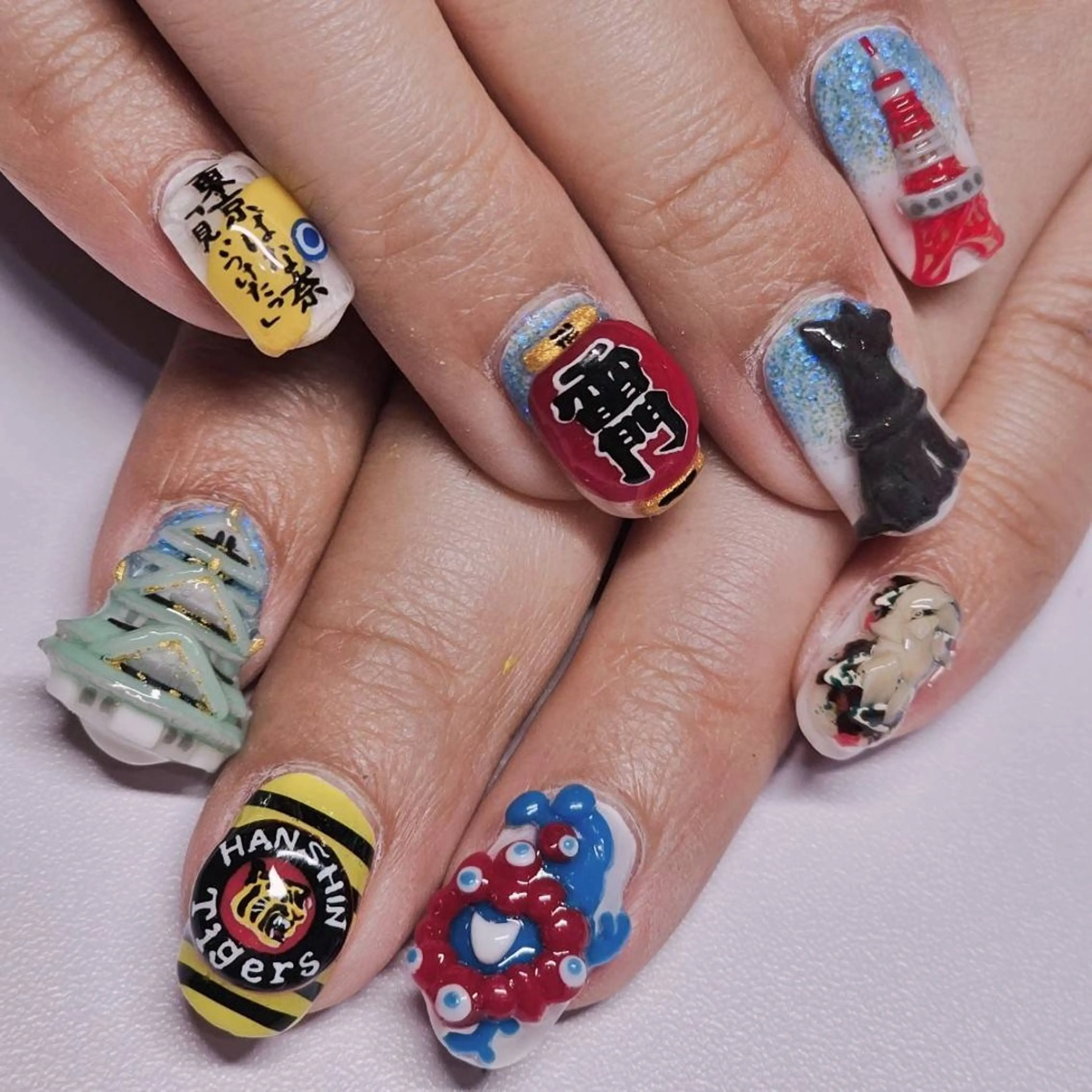 ネイル アートネイル ワンカラーネイル ホワイト ハンドネイル よしだ ひろきのネイルデザイン