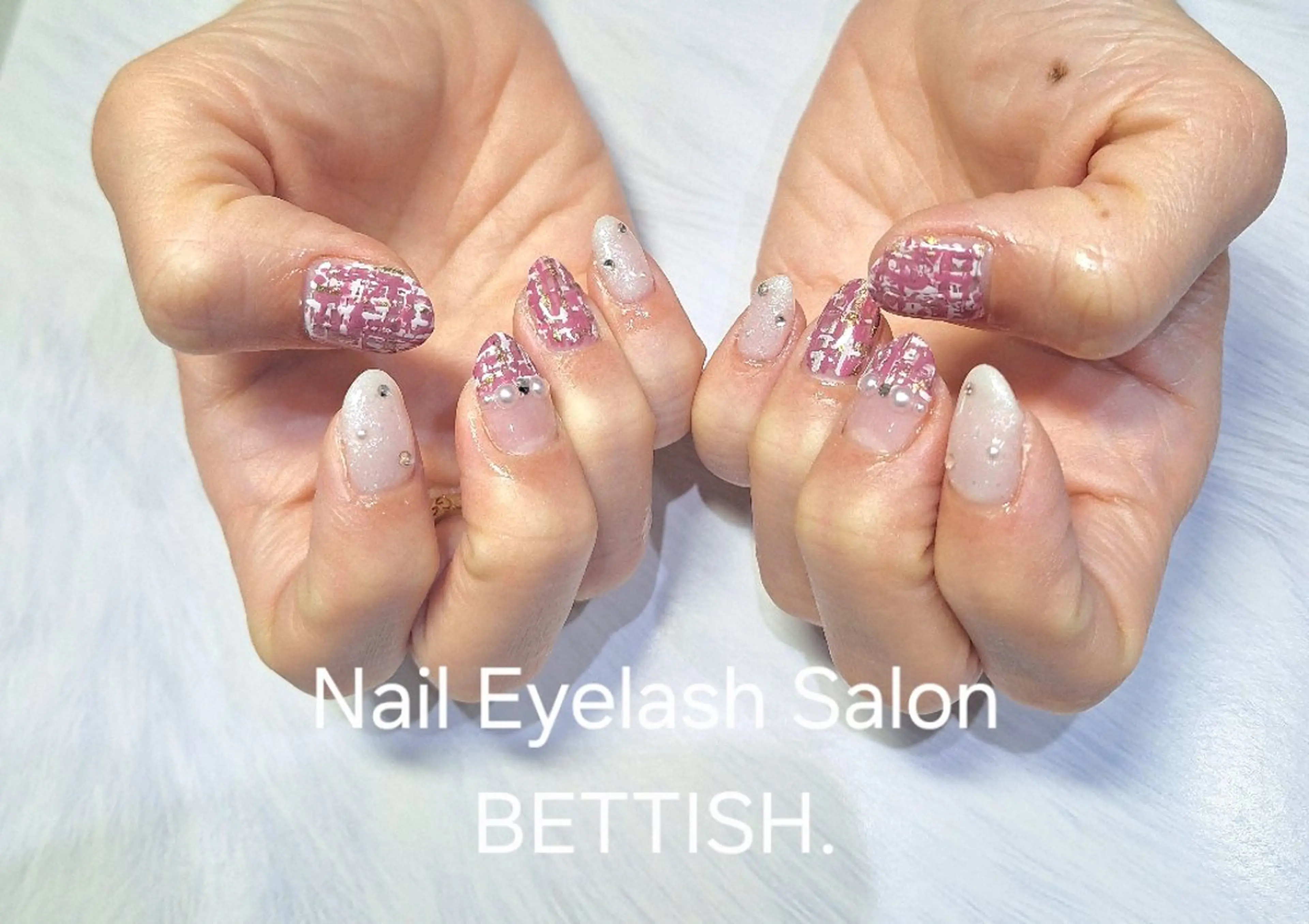 ネイル ツイードネイル BETTISH AIRIのネイルデザイン