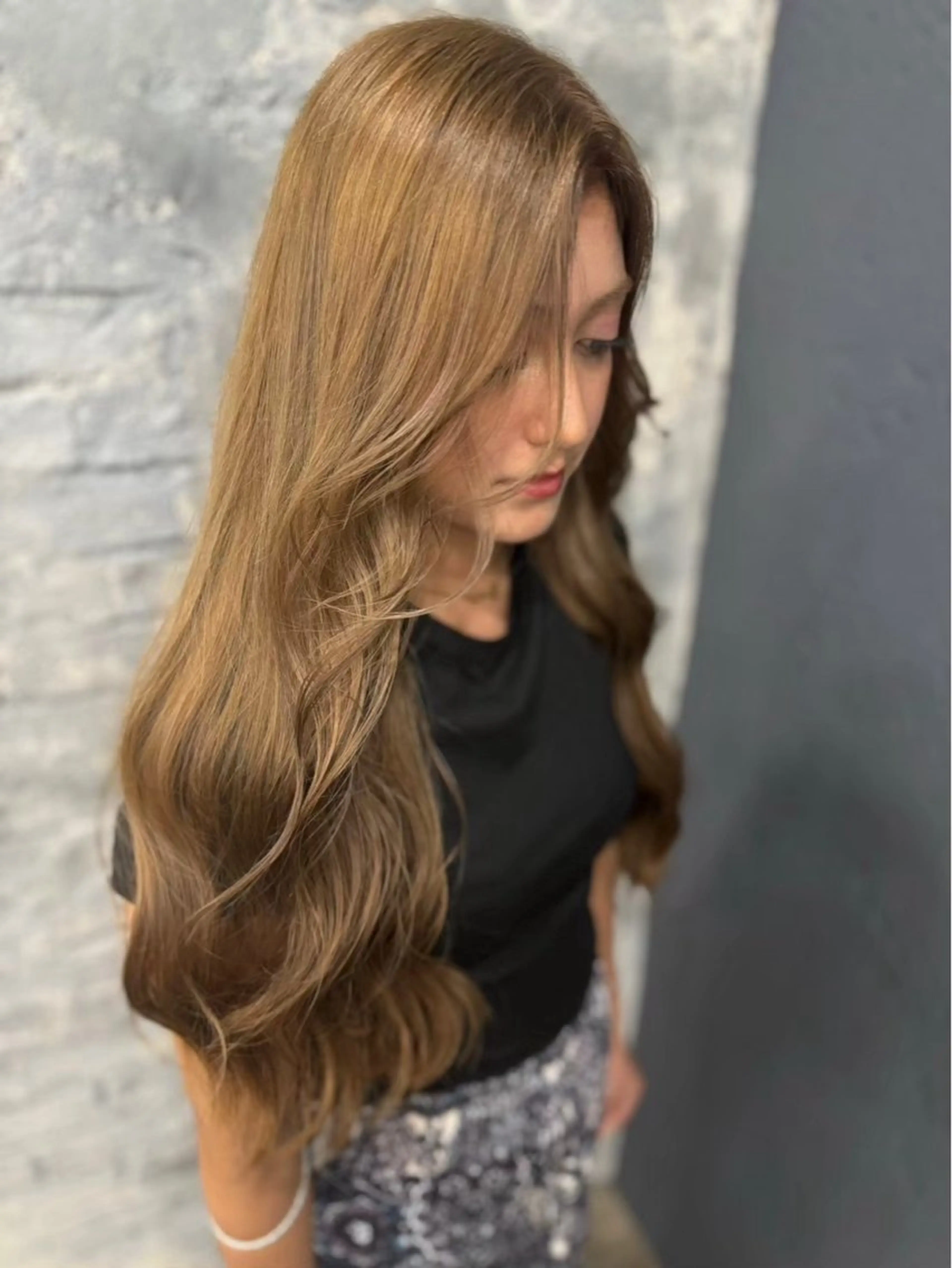 カラー ヘアカラー トリートメント ANNA 🦋‪‎🤍のヘアスタイル