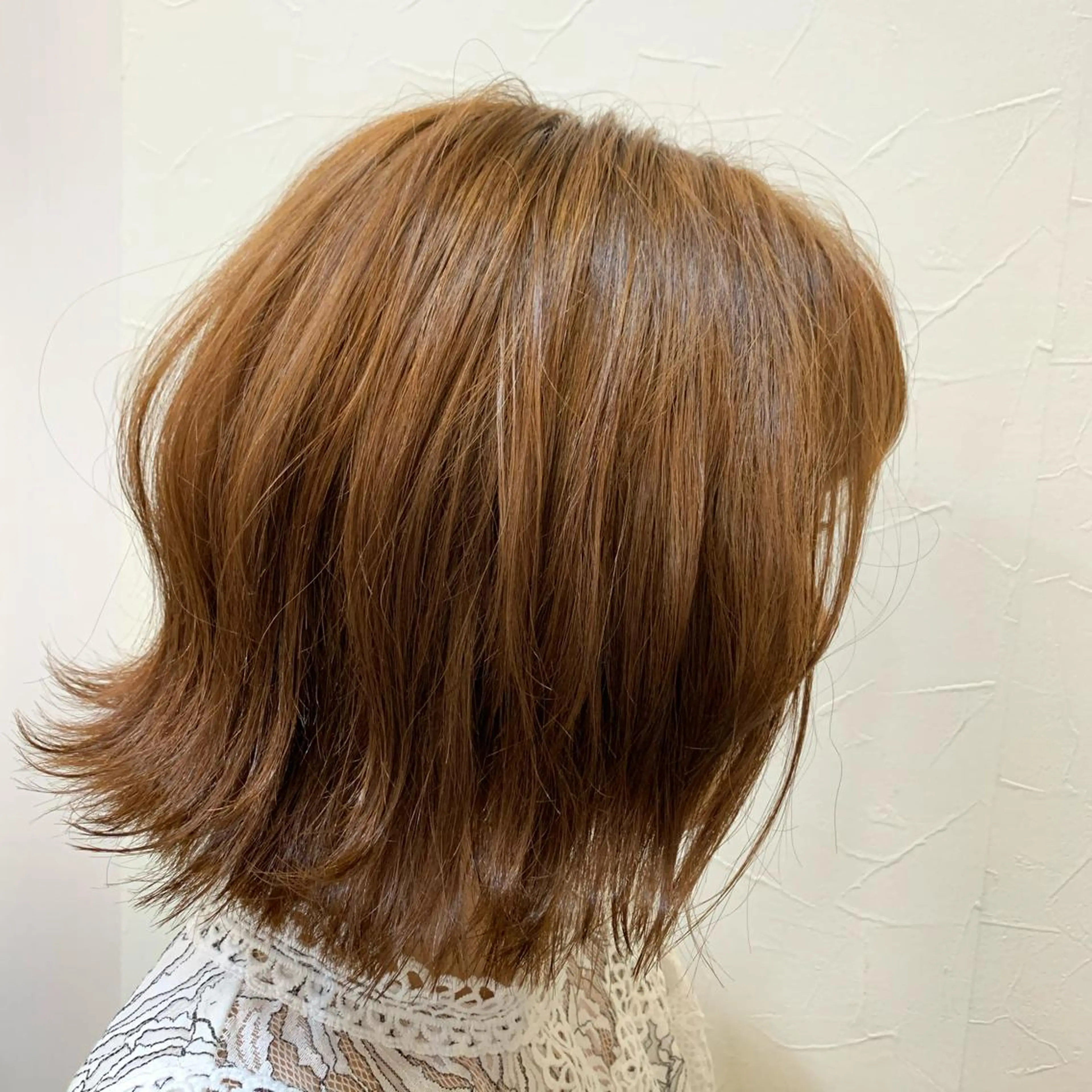 ショート 切りっぱなしボブ ボブ カット ⭐️透け感カラー /齊藤容史⭐️のヘアスタイル