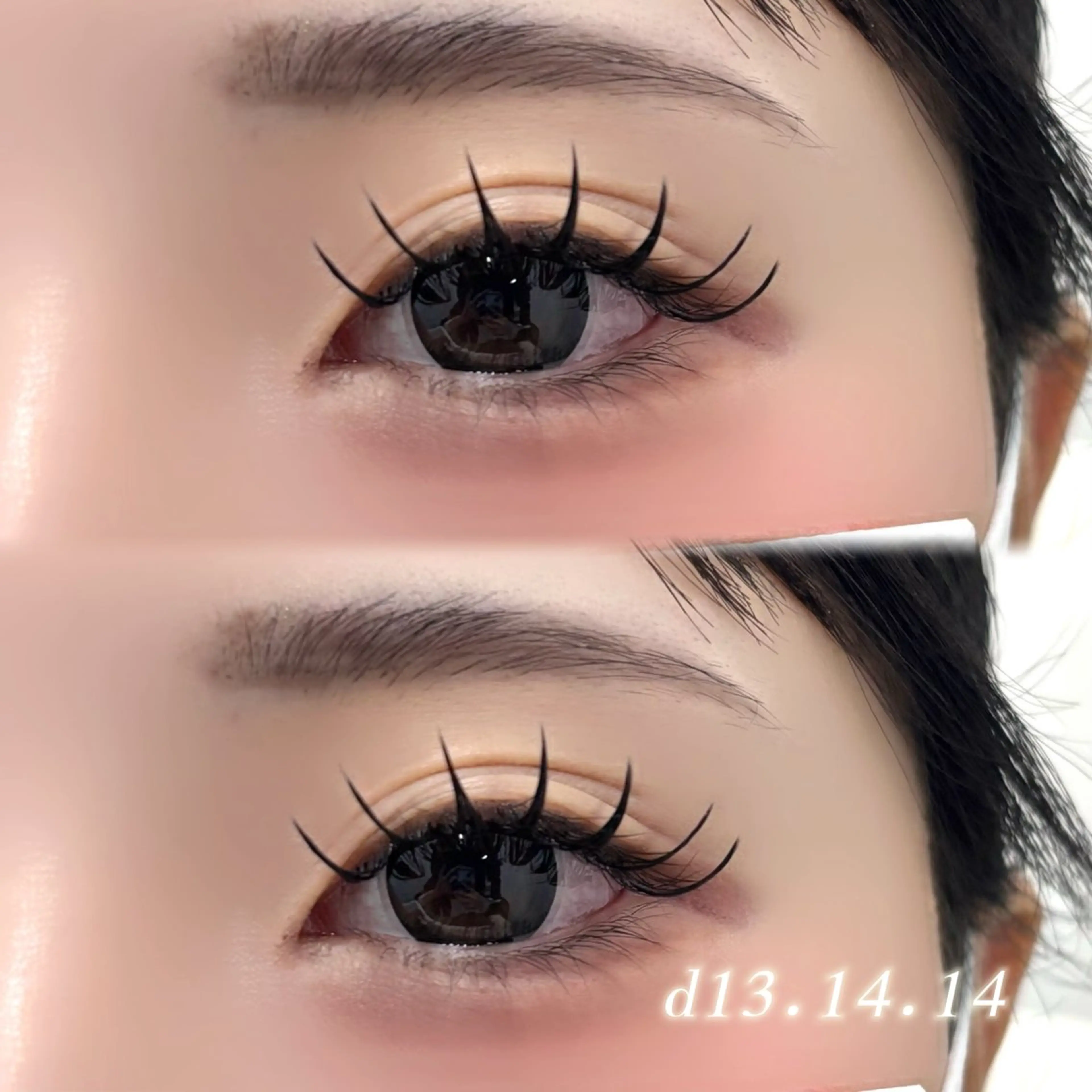 マツエク・マツパ 付け放題 バインドロック 本日空きあり！心斎橋 limo/RIKAのマツエク・マツパデザイン