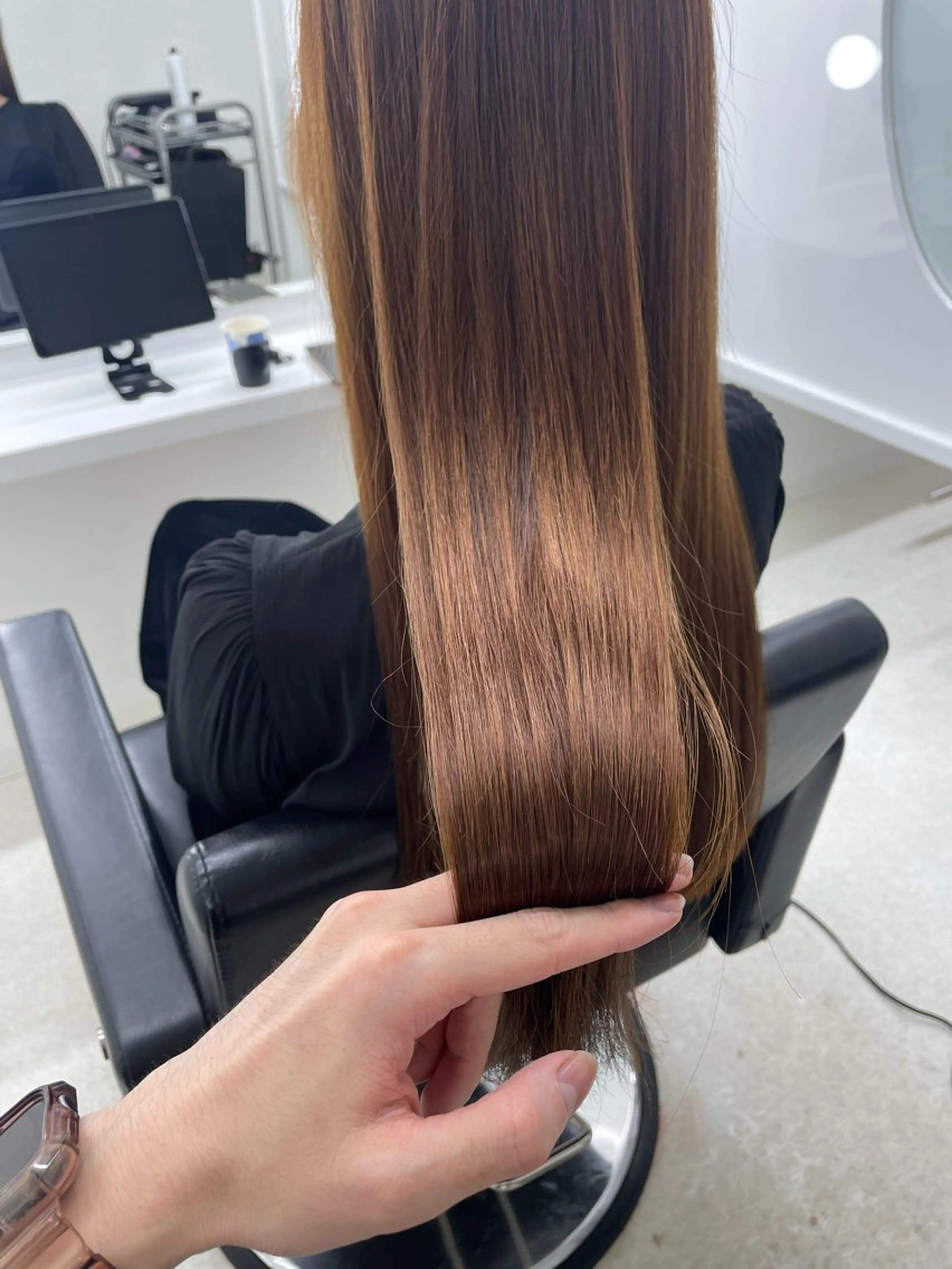 ロング トリートメント 冨木 雄斗のヘアスタイル