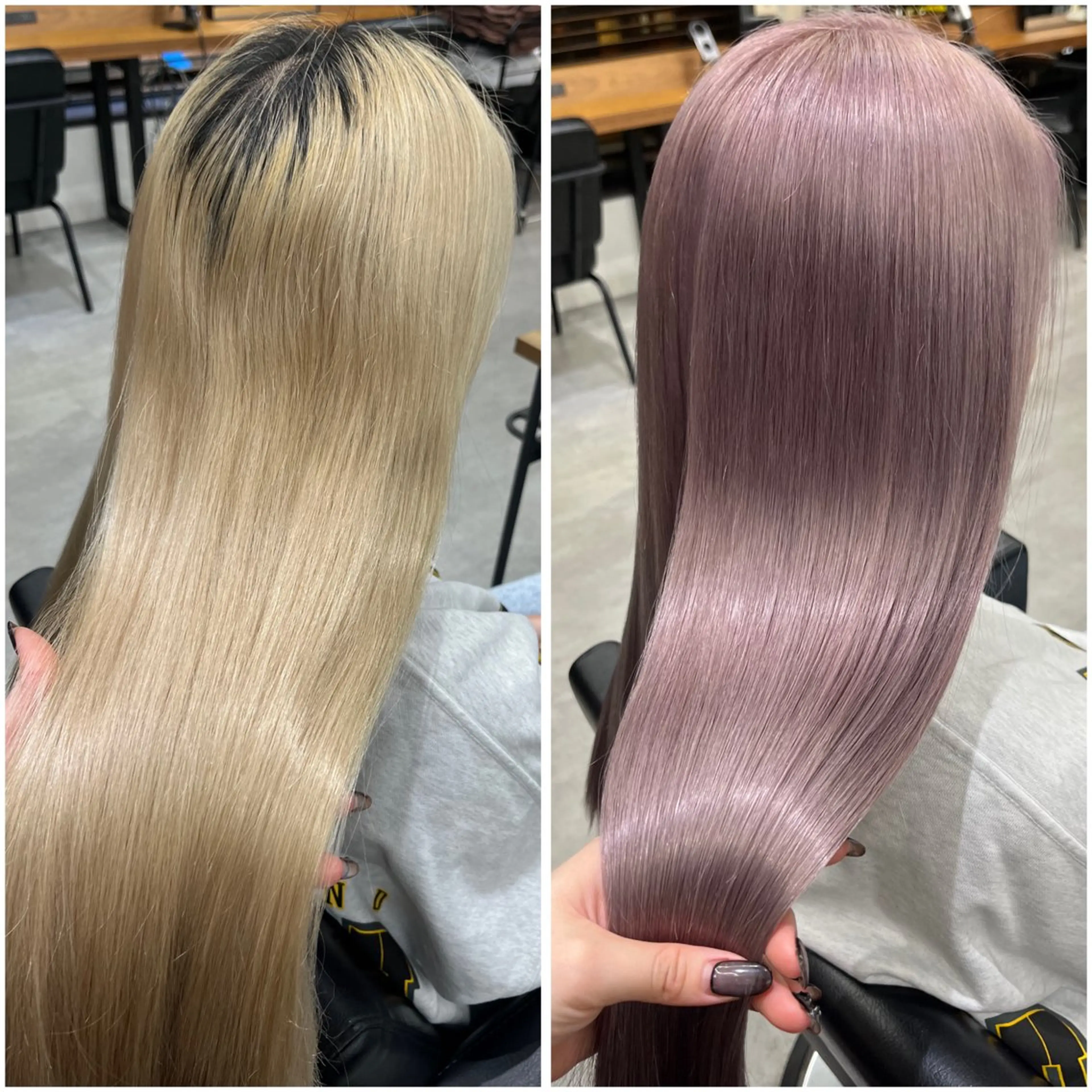 ロング カラー ヘアカラー トリートメント MAKO ❤️‍🔥NEXTのヘアスタイル