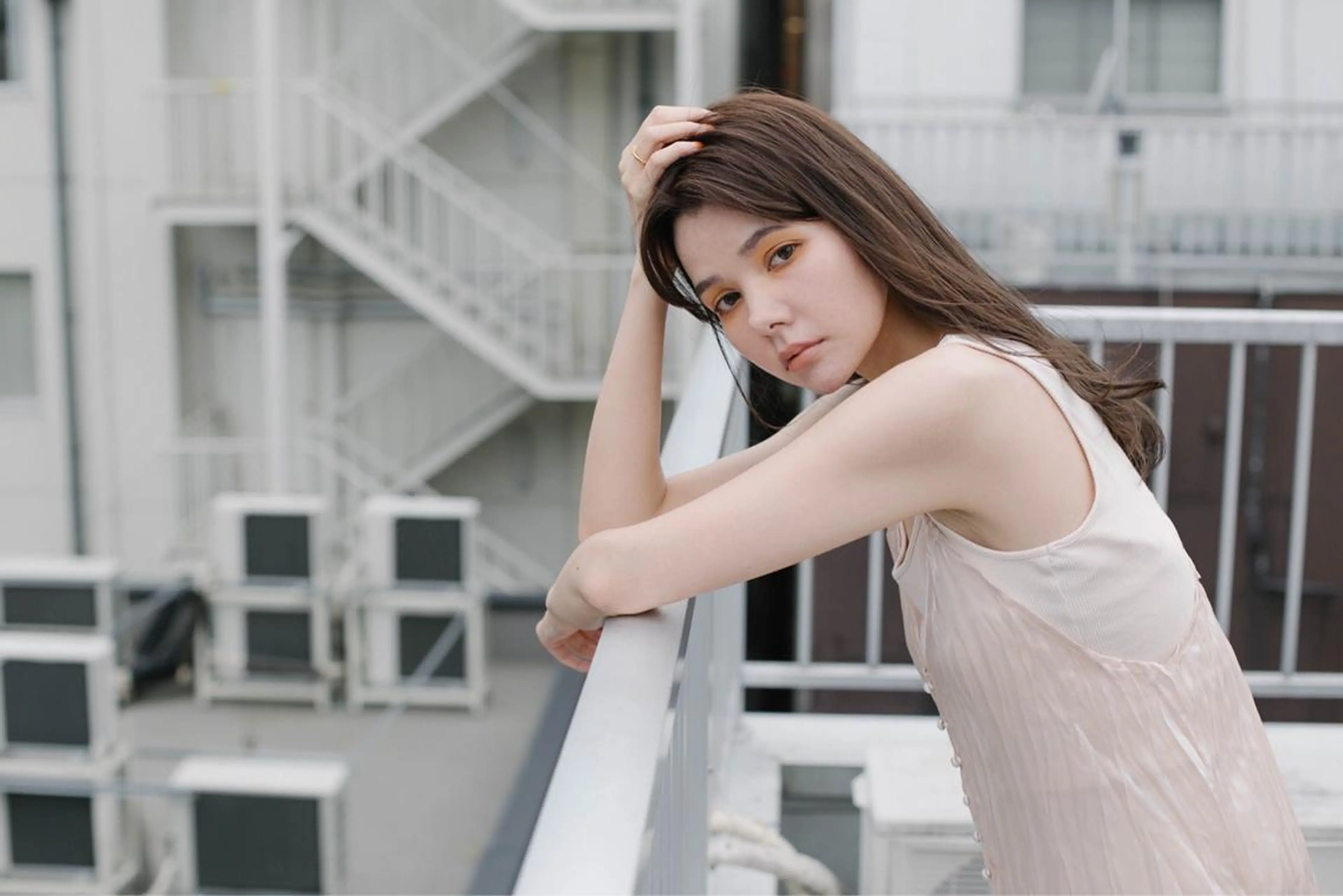 ロング カット トリートメント 韓国ヘア ♡tomimaのヘアスタイル