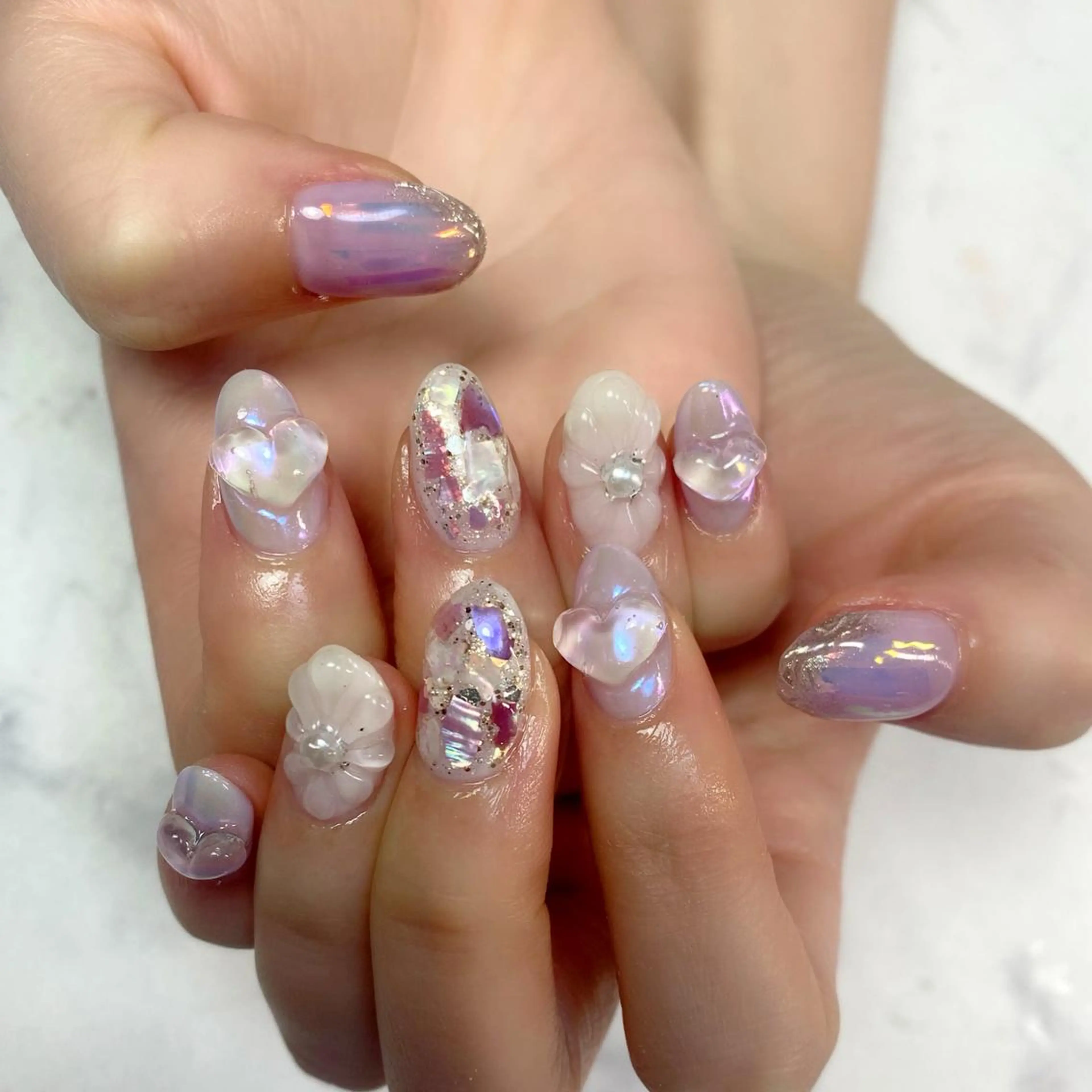 ネイル ハンドネイル mellow mのネイルデザイン