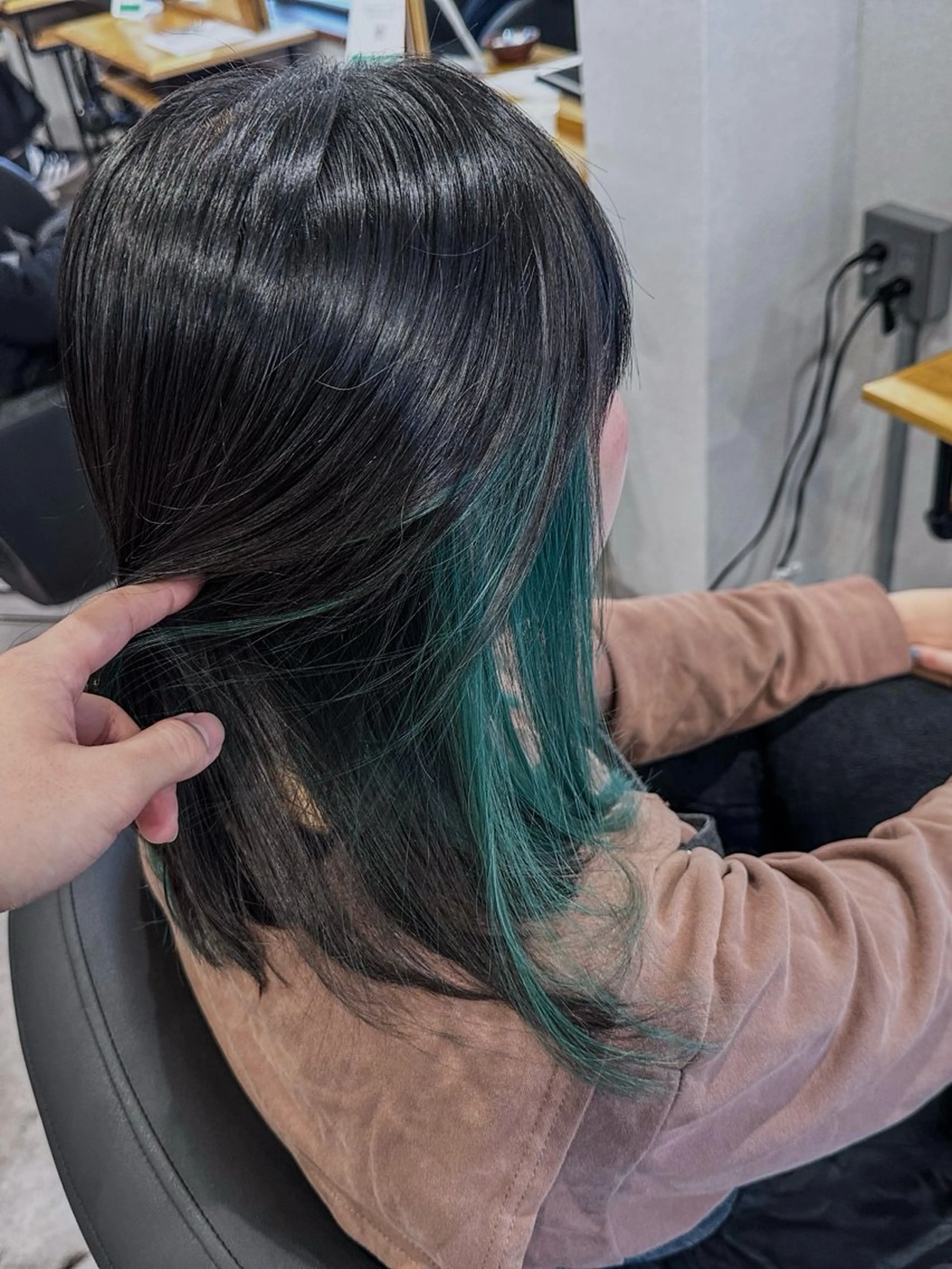 ミディアム カラー affect 上大岡所属・《髪質改善・縮毛矯正 /ブリーチ》坂本爽のヘアスタイル