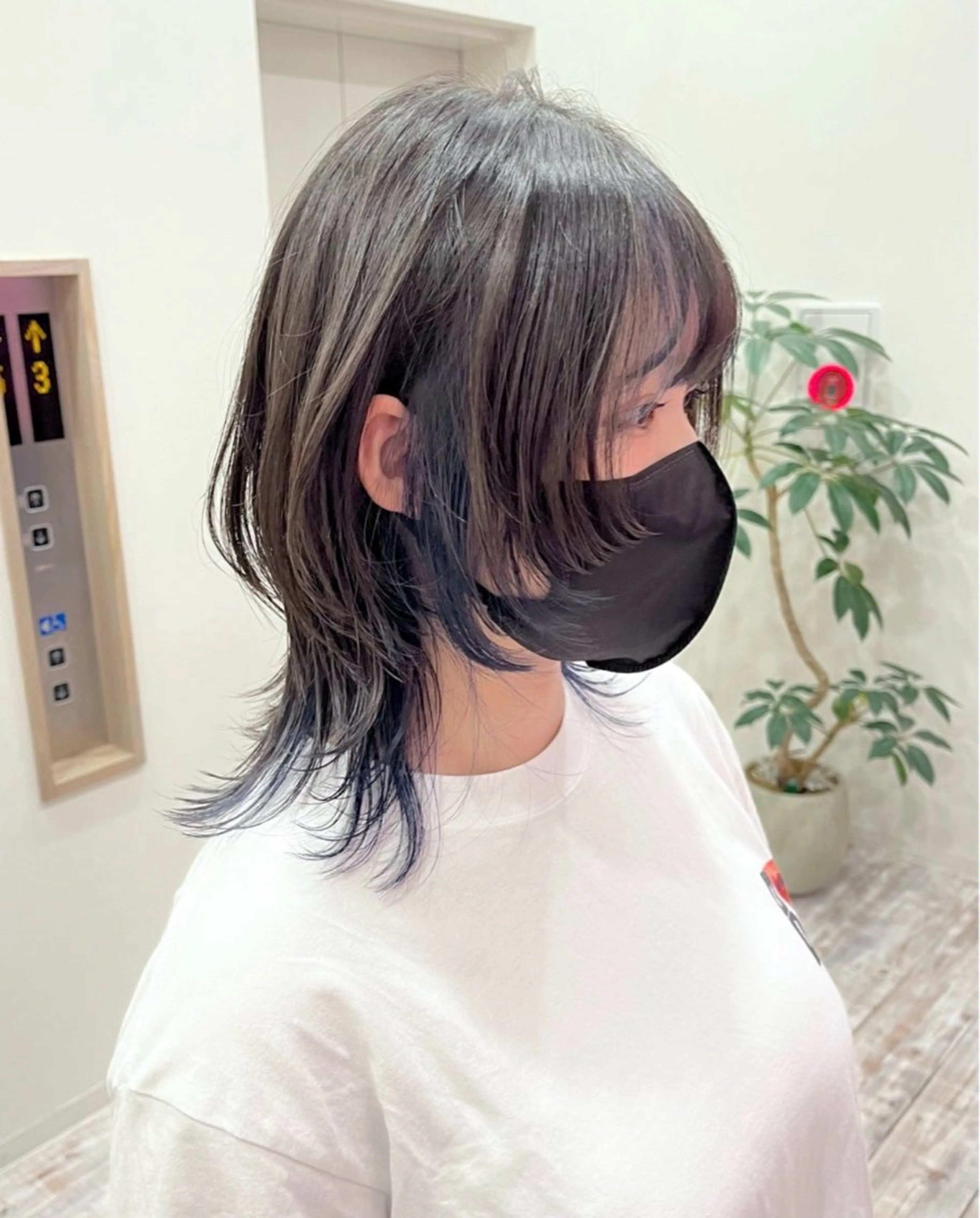 ミディアム 髪質改善 田中大貴のヘアスタイル