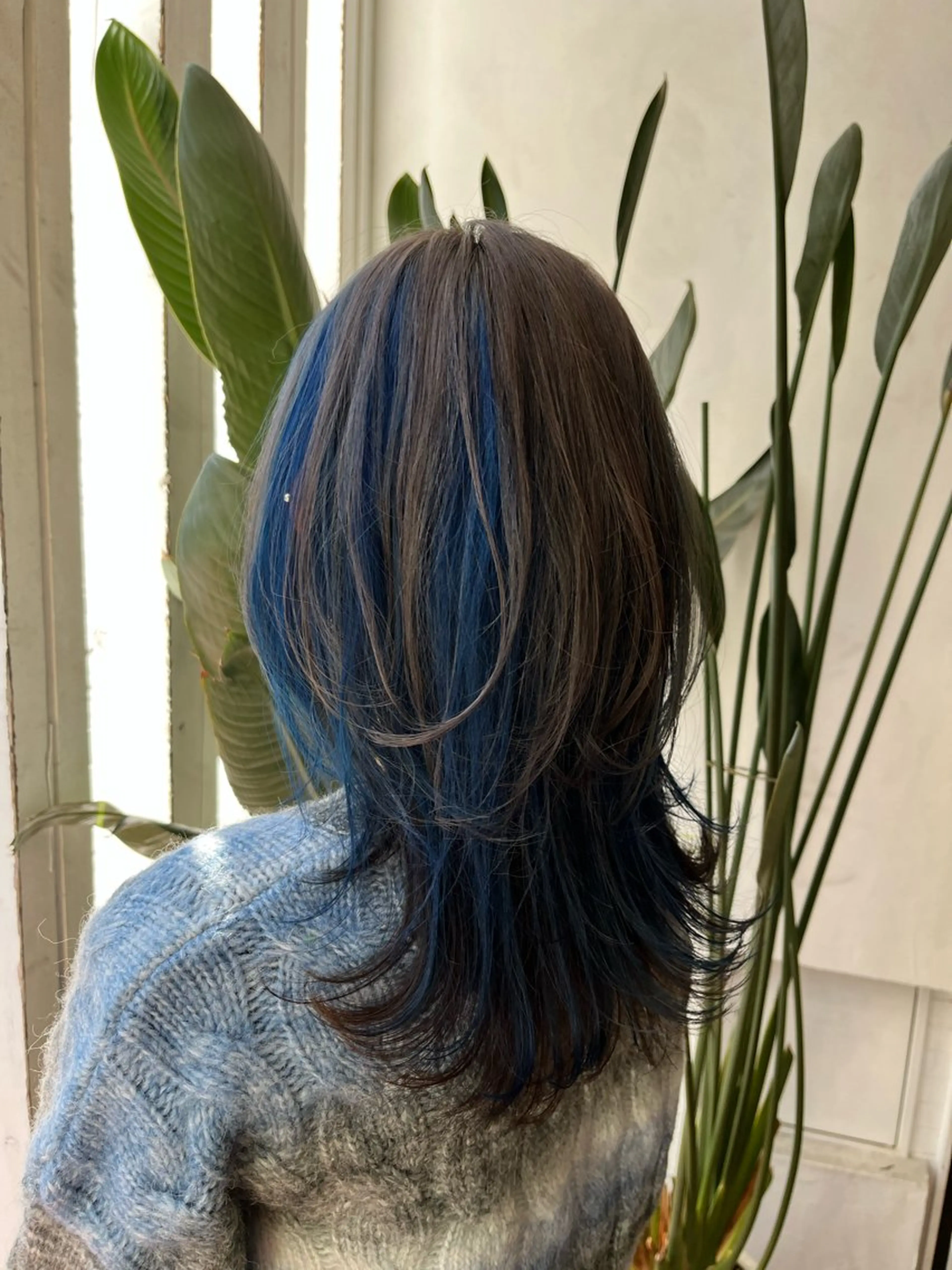 セミロング カラー インナーカラー ヘアカラー トリートメント ヘッドスパ 🫧ハイトーン/ ブリーチ🫧白石航汰のヘアスタイル