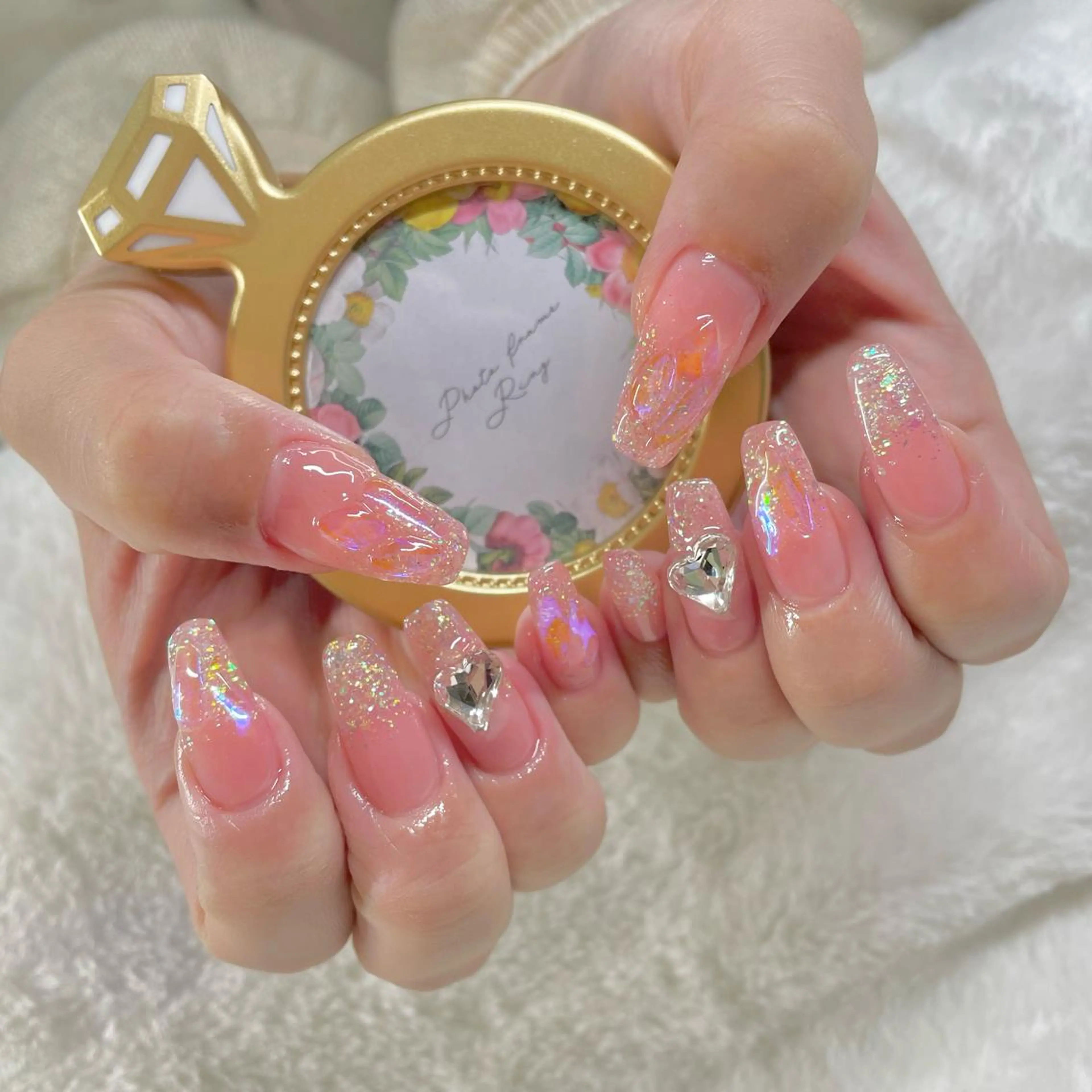 ネイル ジェルネイル ハート J terrace Nailのネイルデザイン