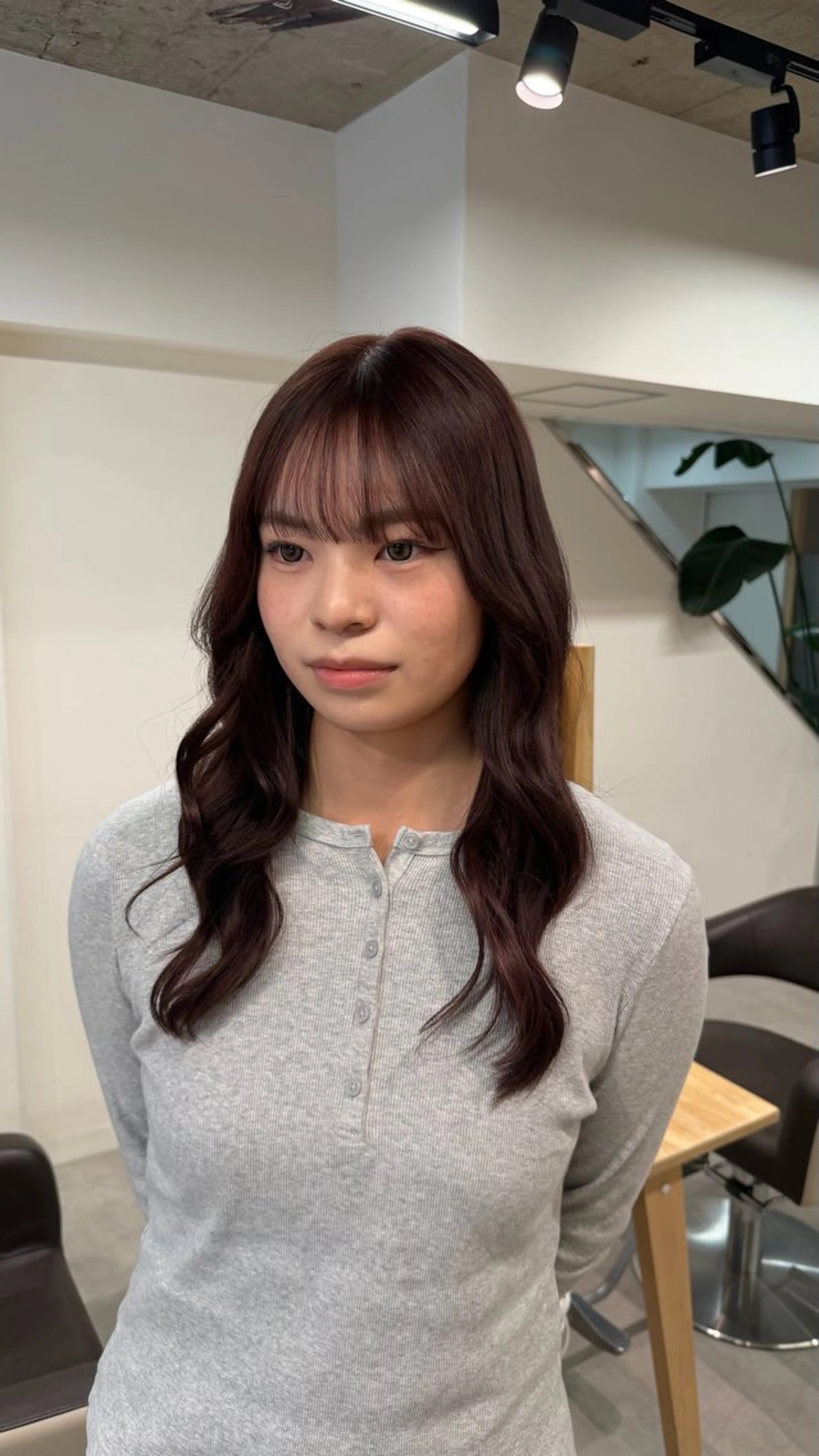 ロング カラー カラー まなみのヘアスタイル