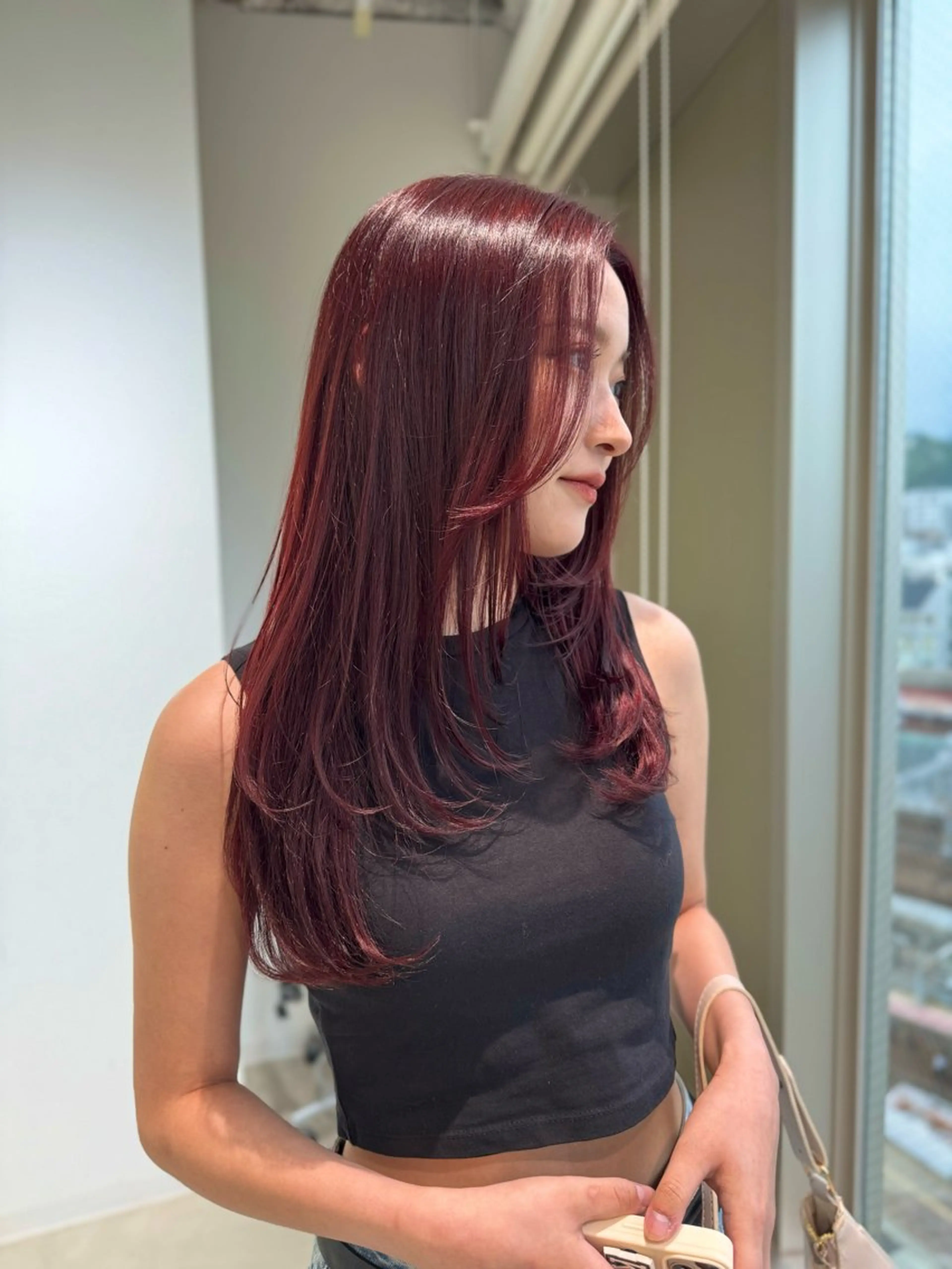 【人気No.1メニュー❤️‍🔥】カット+カラー＋うる艶tr(指名料¥0)の写真