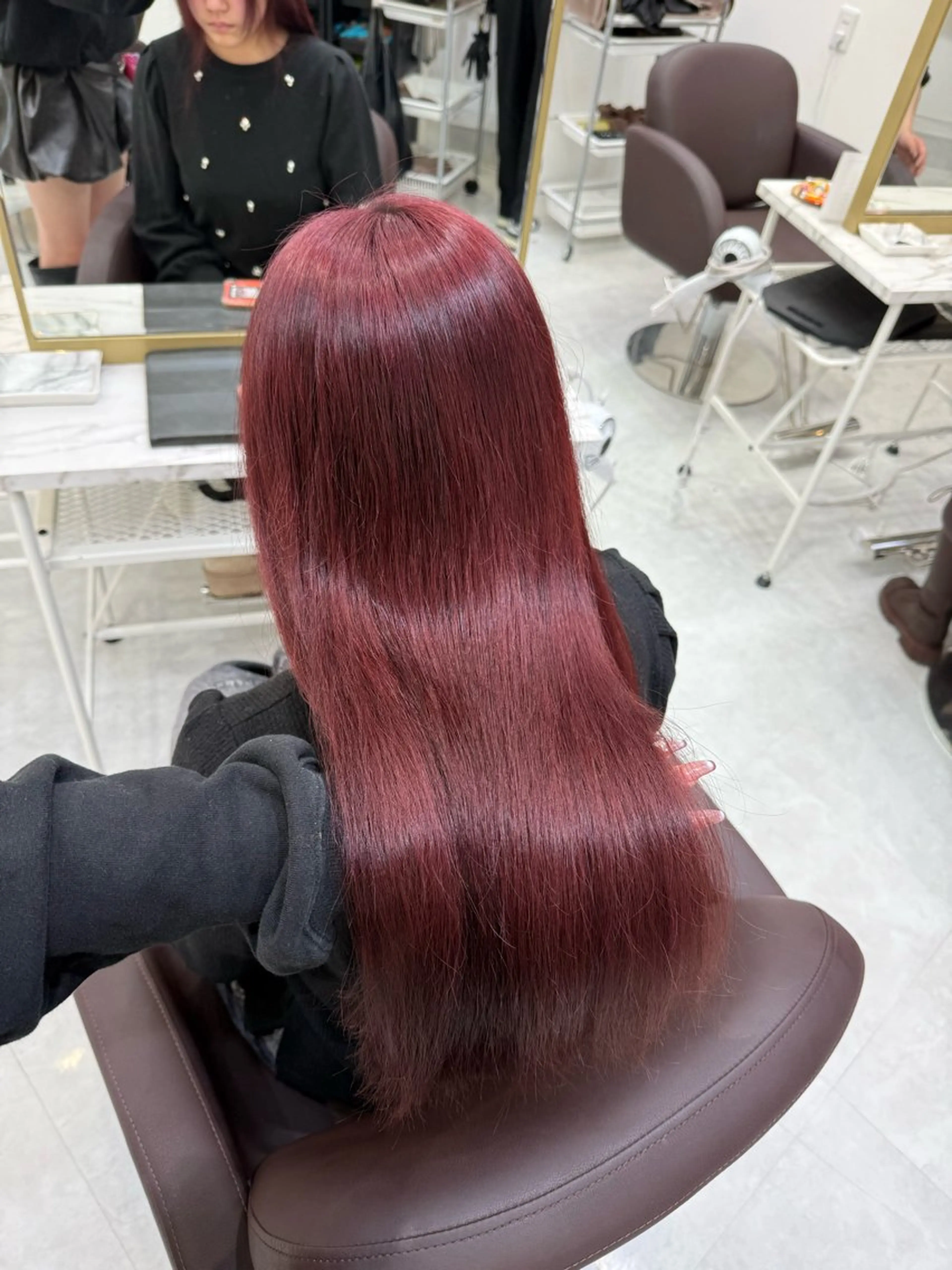 ロング カラー ヘアアレンジ ヘアカラー トリートメント ヘアセット 💗横浜美容室 💗HARUNAのヘアスタイル