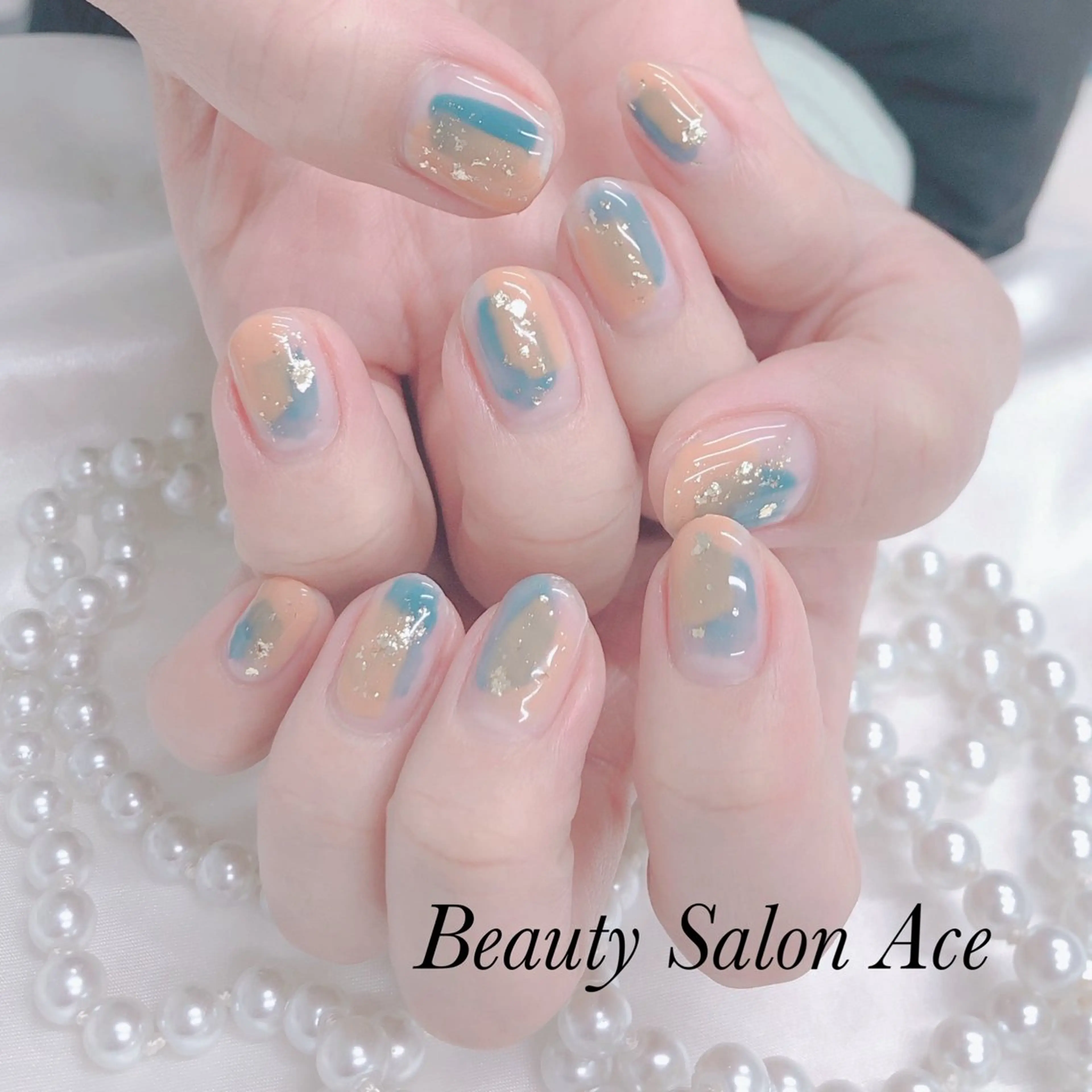 ネイル ニュアンスネイル 池袋フィルイン Ace♡Nailのネイルデザイン