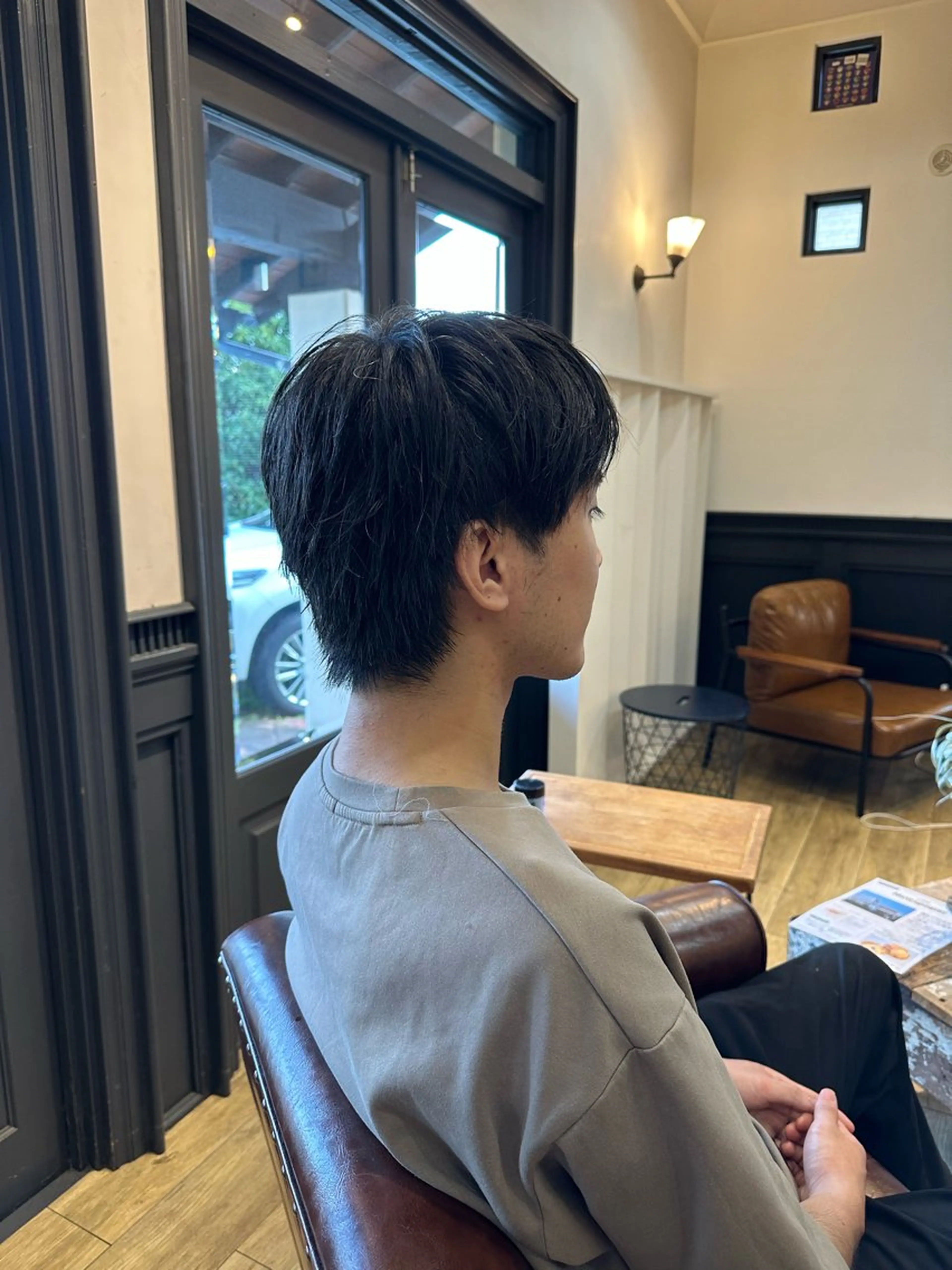 メンズ ツヤ感/透明感カラー /蟹江/harunaのヘアスタイル