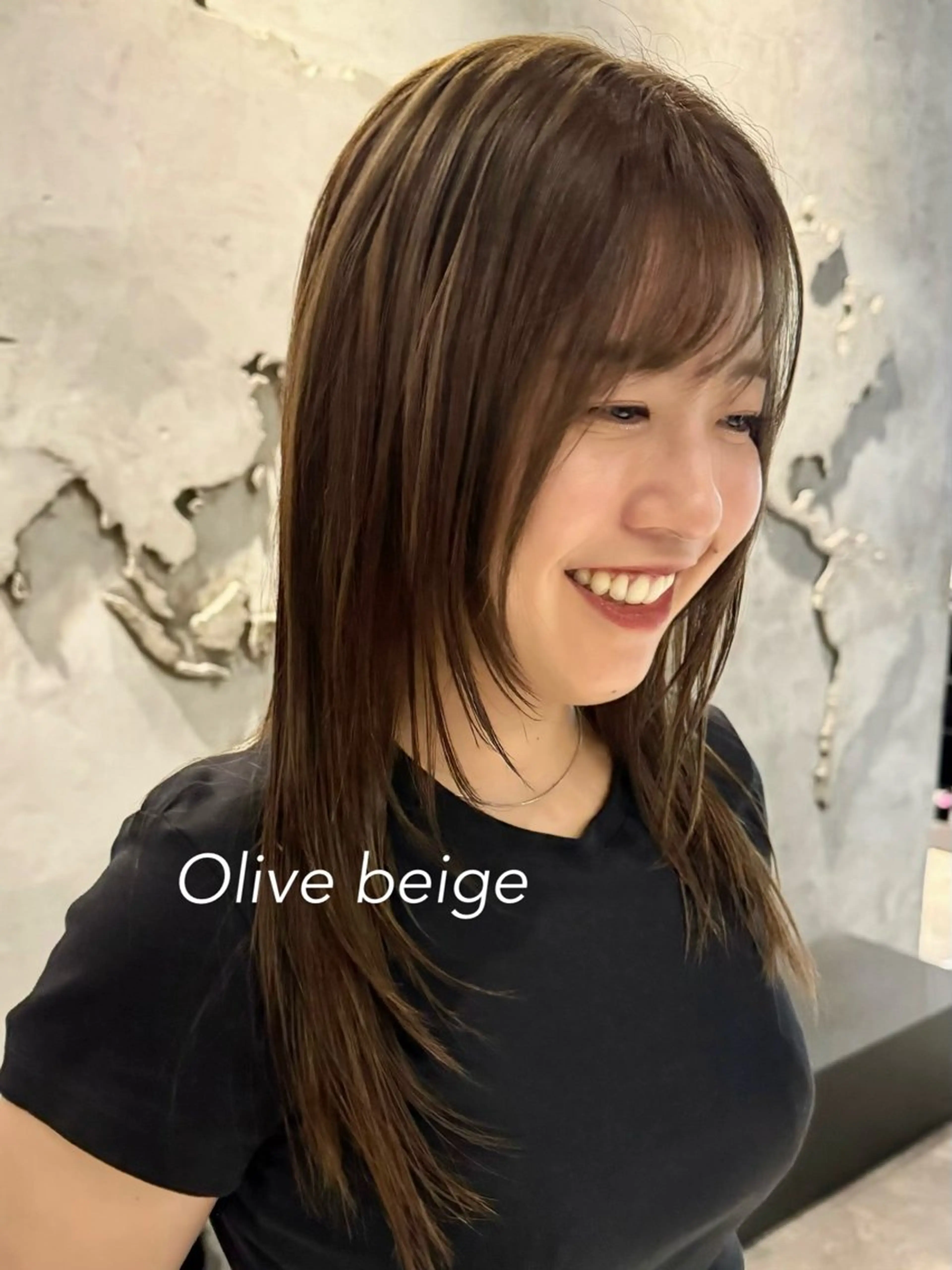 ミディアム カラー ヘアアレンジ ブリーチ ダブルカラー ブリーチなしカラー ボブ 顔周りカット×透明感 カラー💫AINAのヘアスタイル